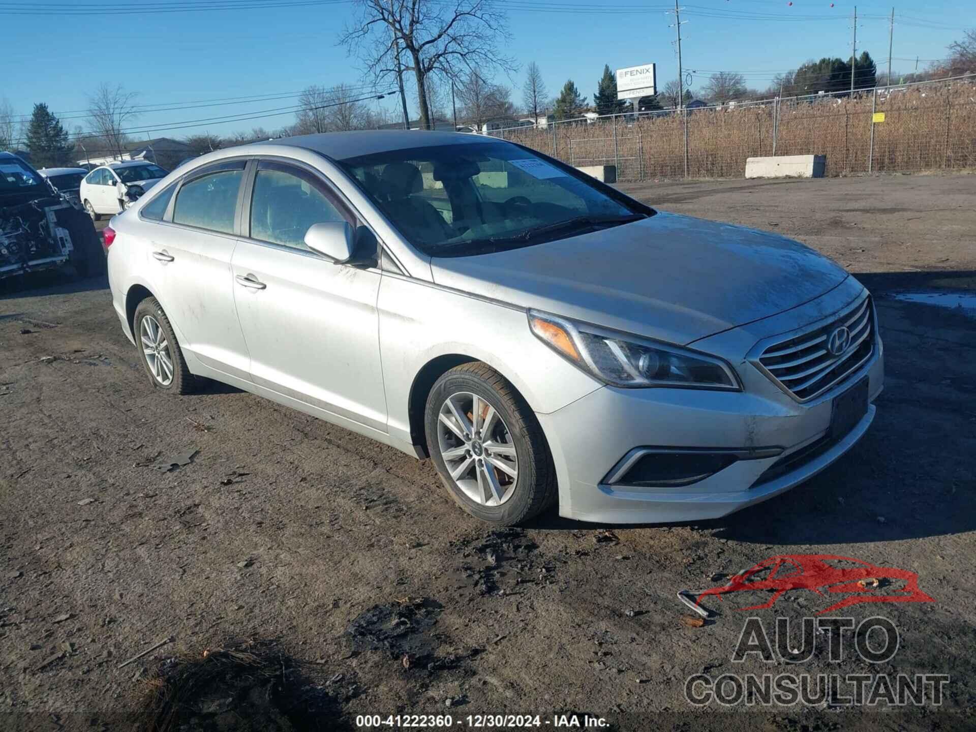 HYUNDAI SONATA 2017 - 5NPE24AFXHH596209