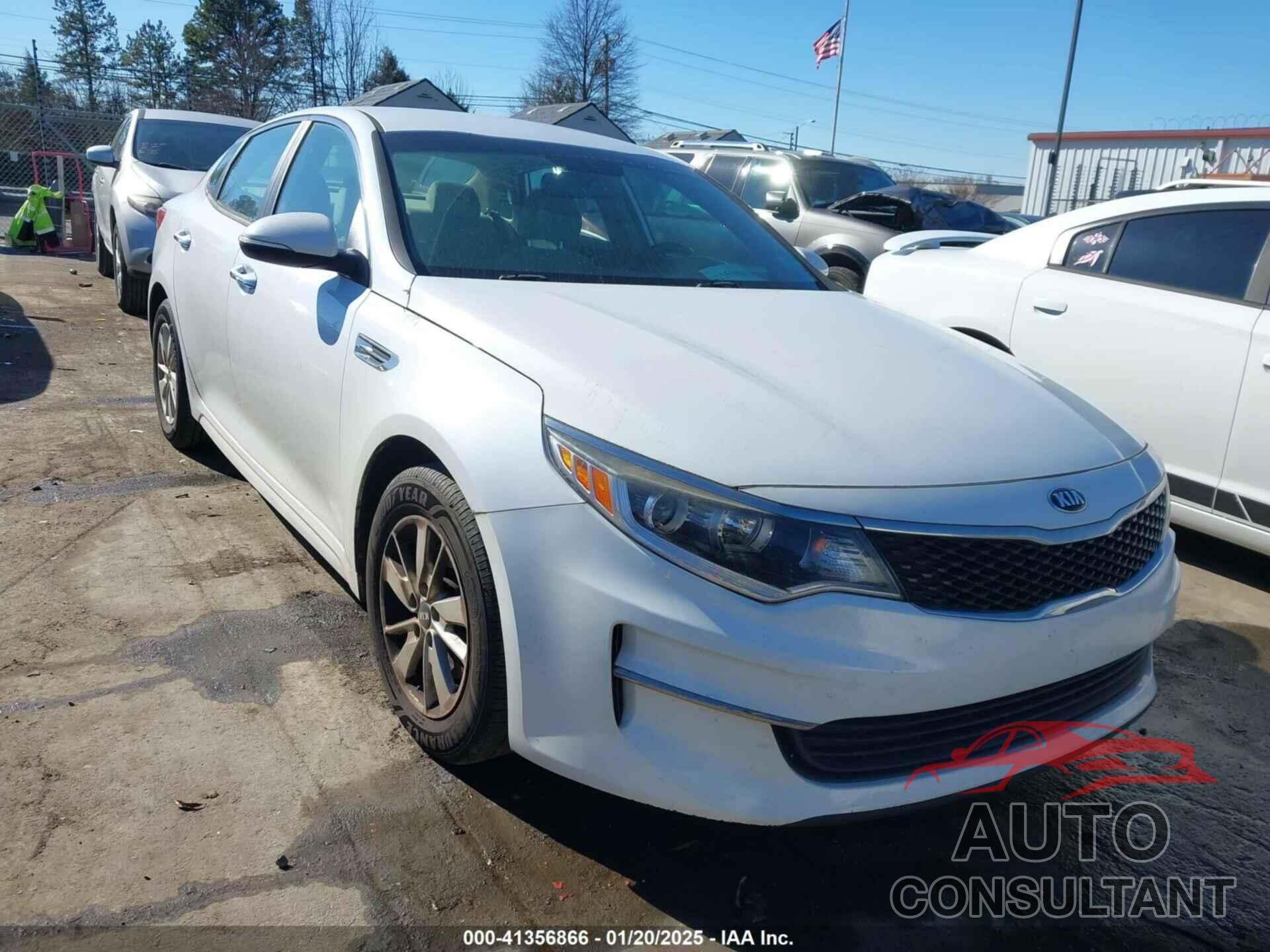 KIA OPTIMA 2017 - 5XXGT4L33HG163027