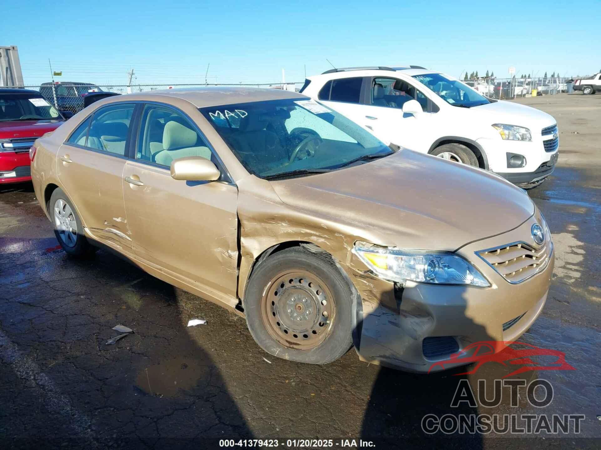 TOYOTA CAMRY 2010 - 4T1BF3EK5AU014016