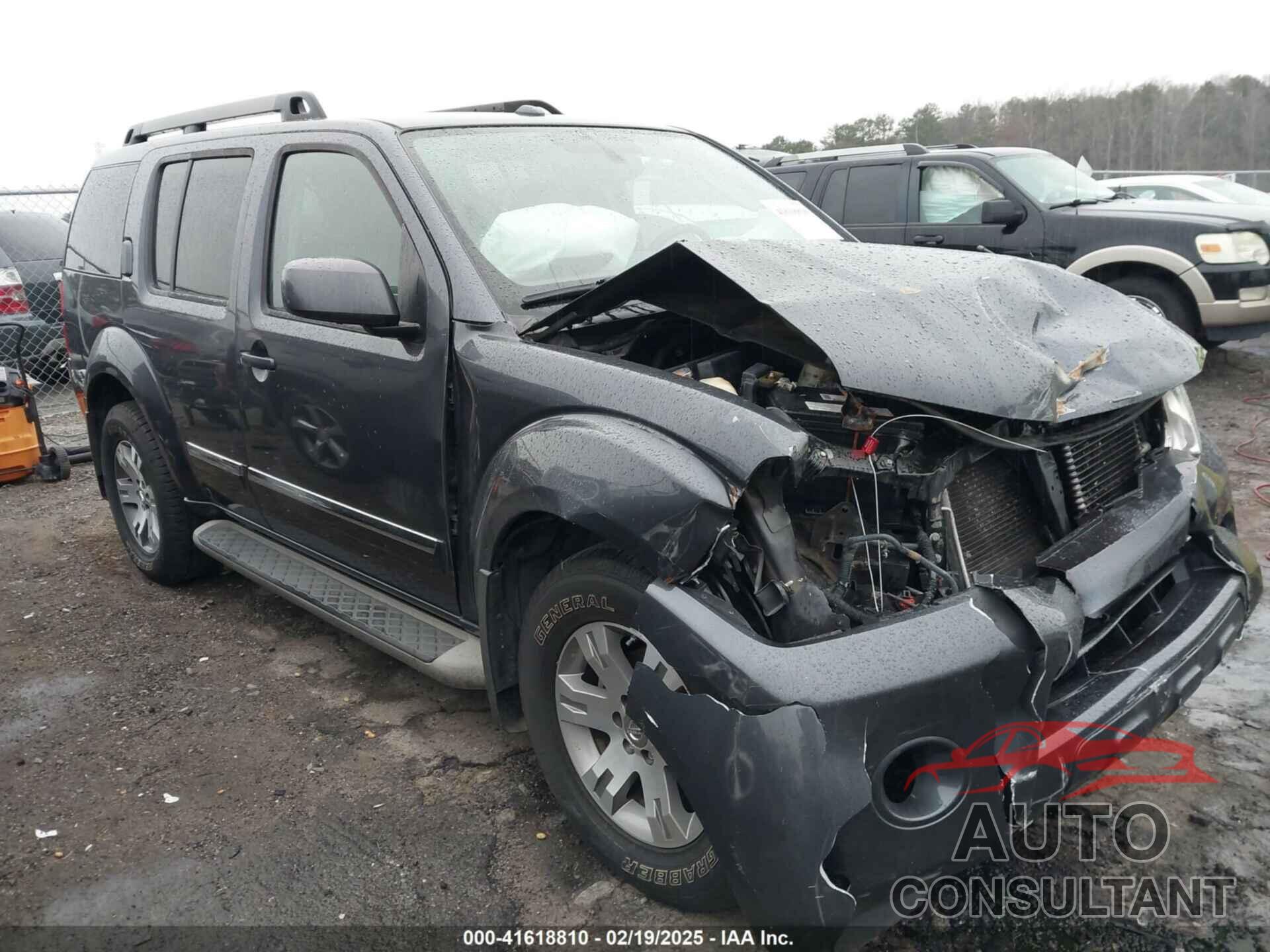 NISSAN PATHFINDER 2011 - 5N1AR1NN4BC624823