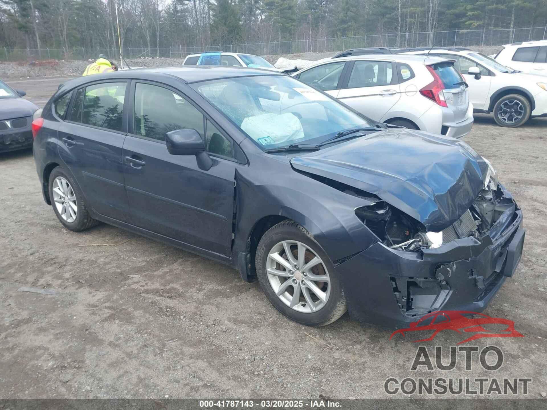 SUBARU IMPREZA 2013 - JF1GPAC63D2881888
