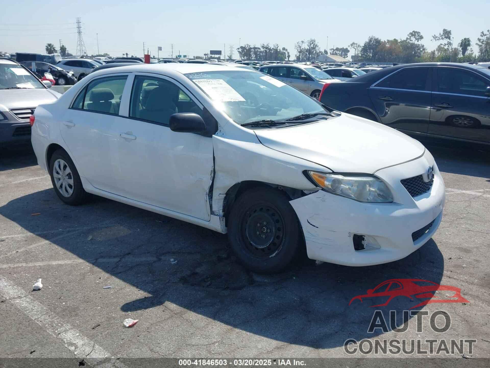TOYOTA COROLLA 2010 - 1NXBU4EE3AZ212616