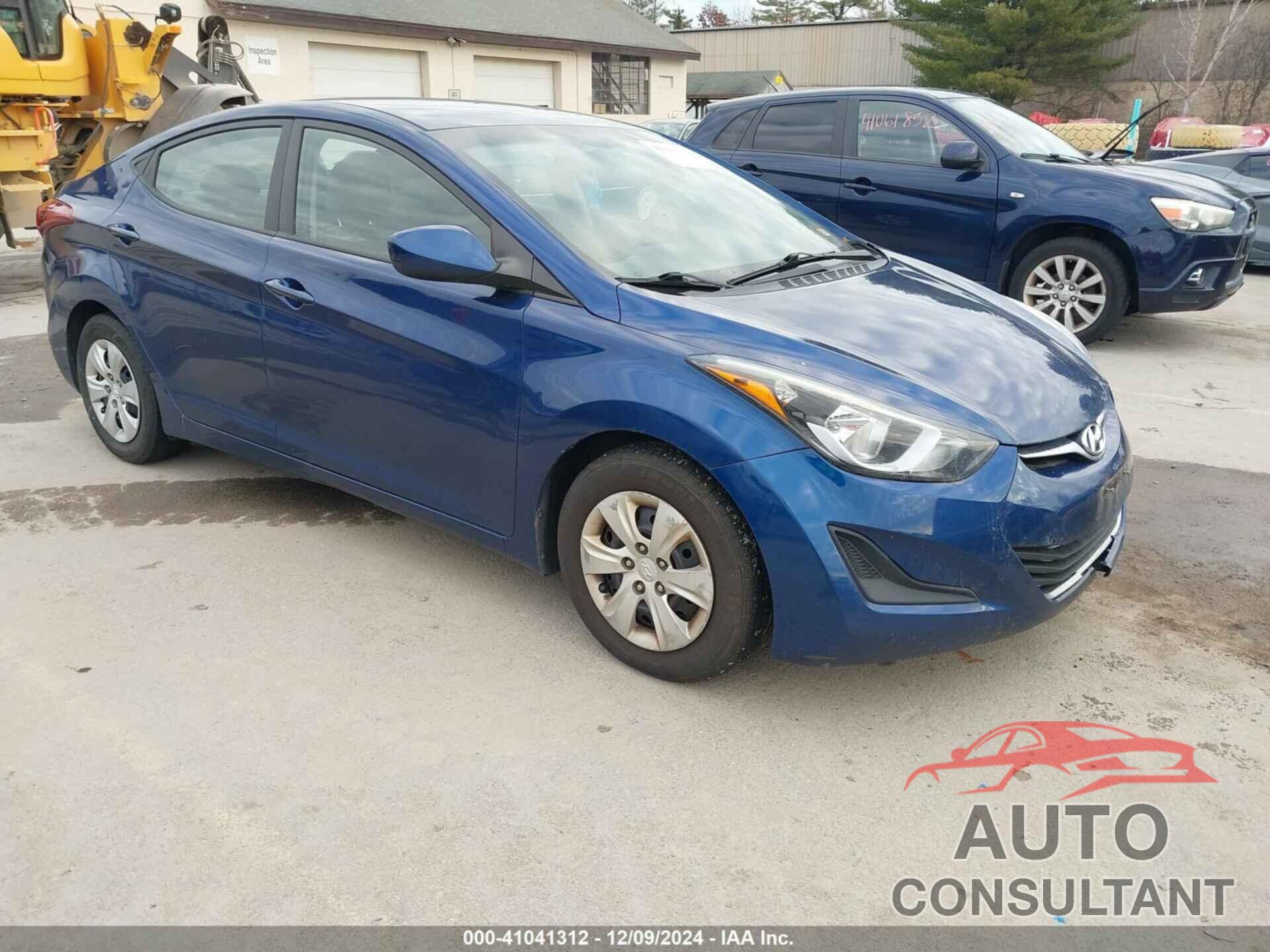 HYUNDAI ELANTRA 2016 - 5NPDH4AE1GH784407