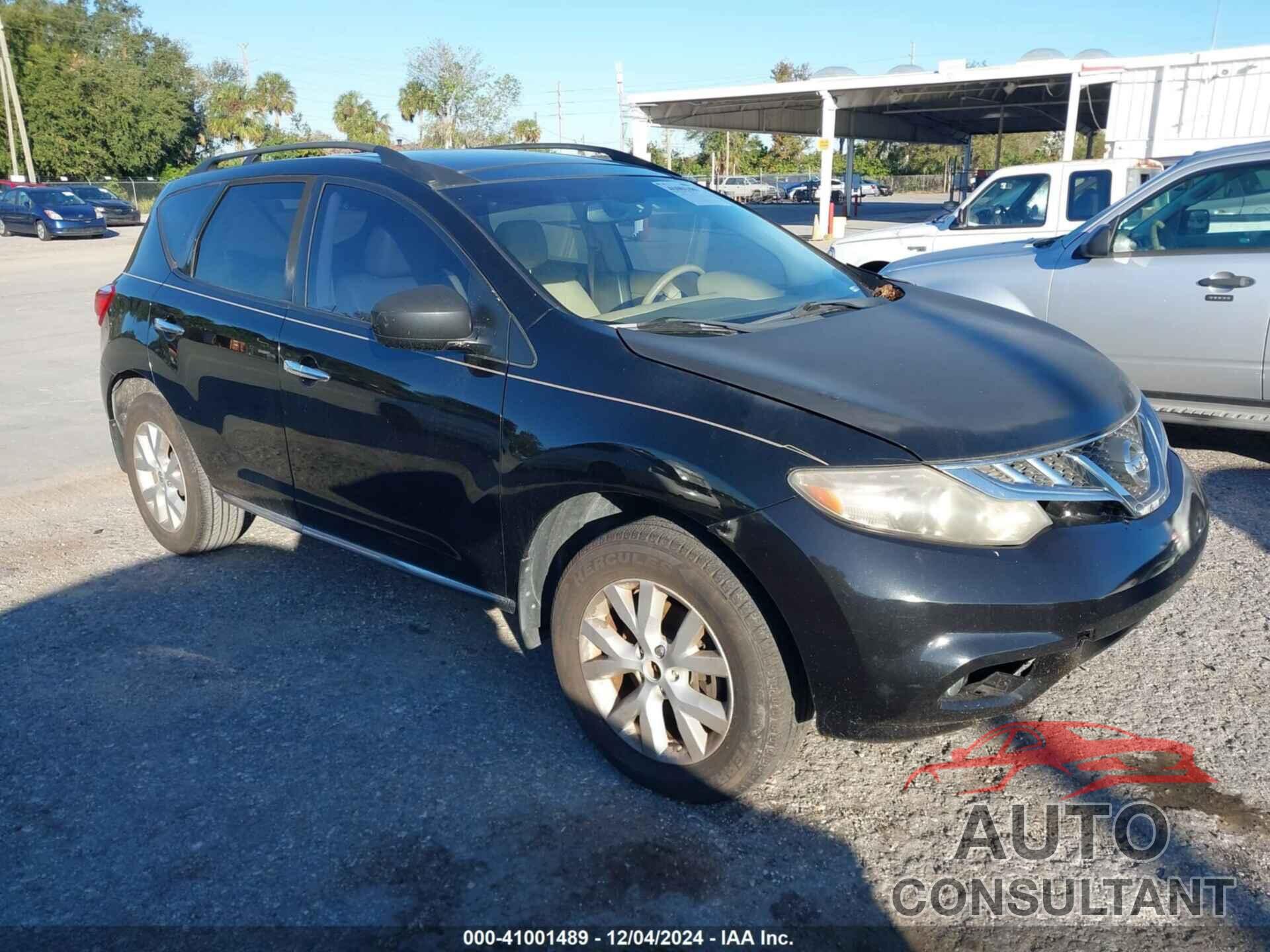 NISSAN MURANO 2011 - JN8AZ1MU0BW059714