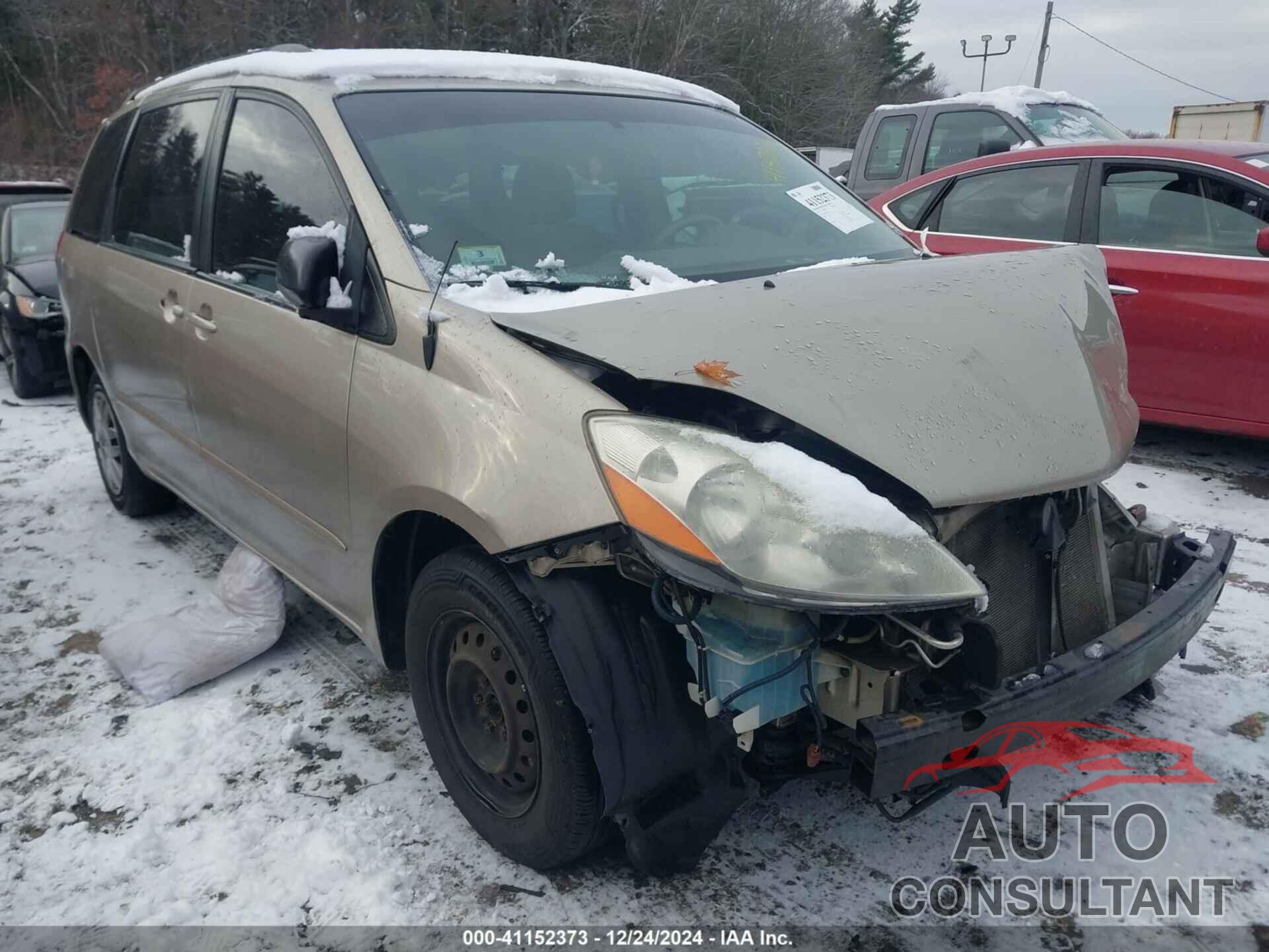 TOYOTA SIENNA 2009 - 5TDZK23C99S242220