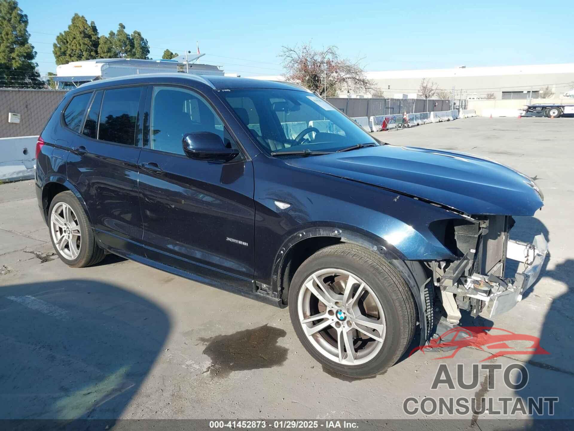 BMW X3 2014 - 5UXWX9C58E0D37008