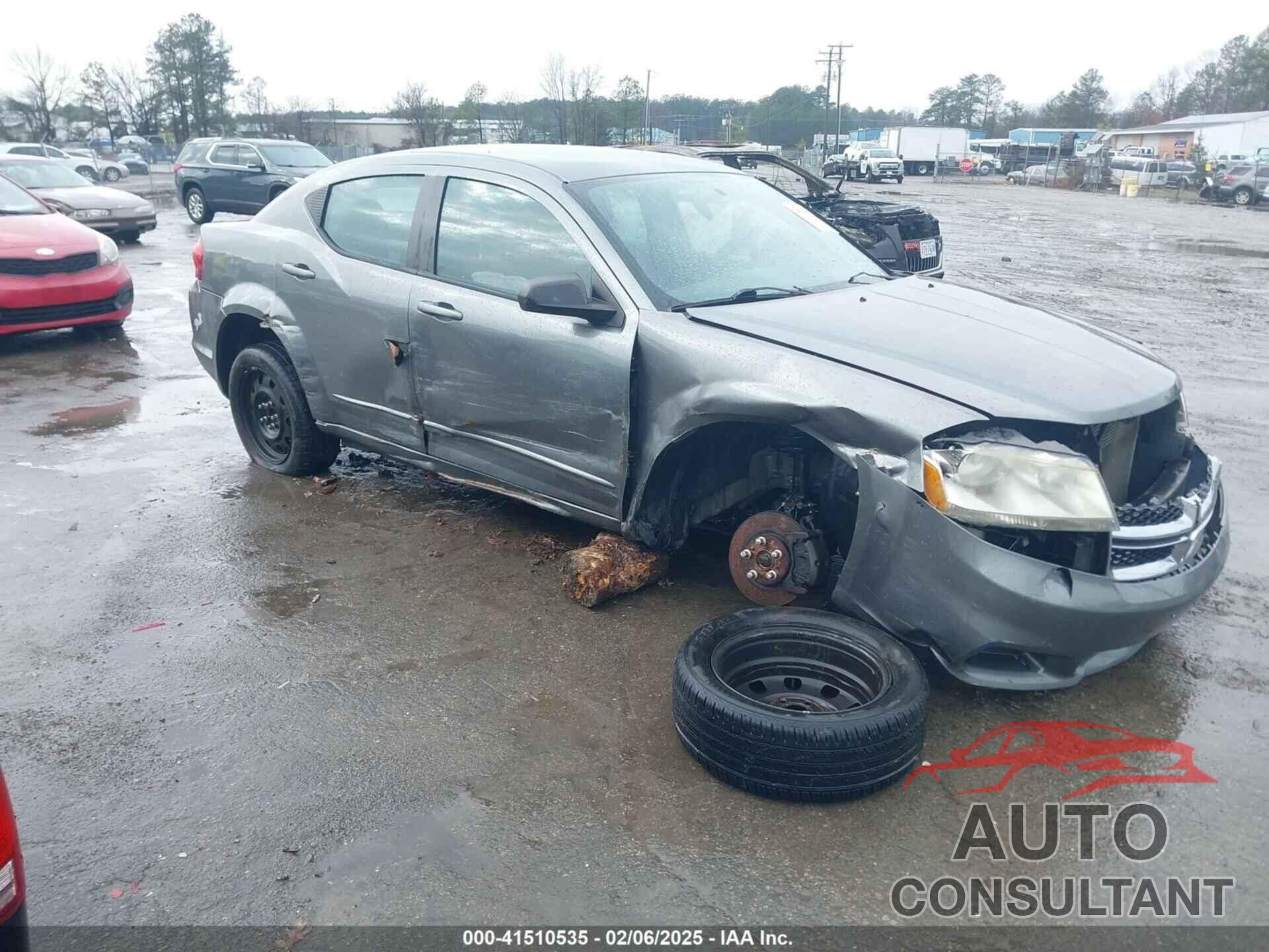 DODGE AVENGER 2012 - 1C3CDZAB9CN324212