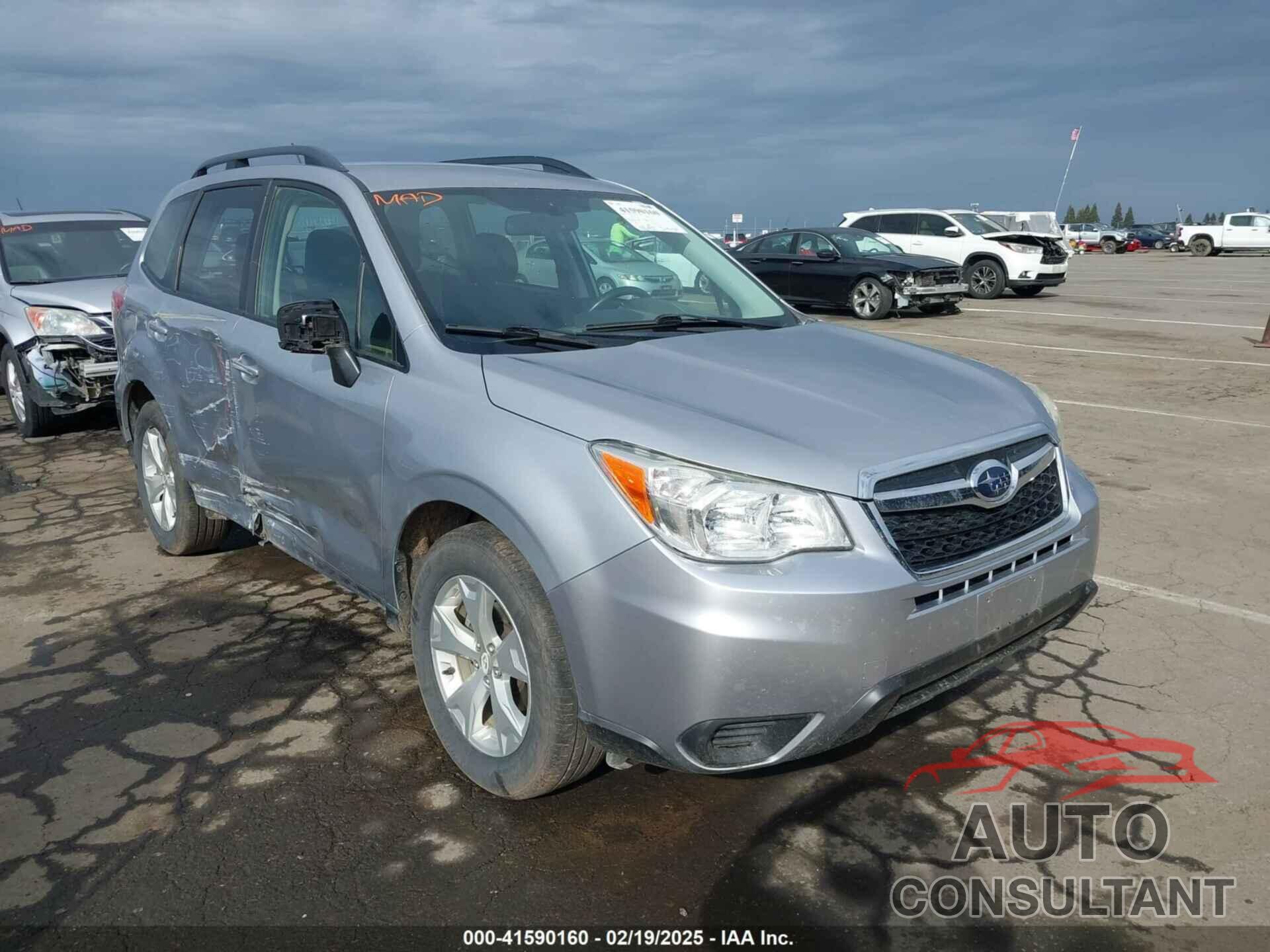 SUBARU FORESTER 2015 - JF2SJABC4FH579315