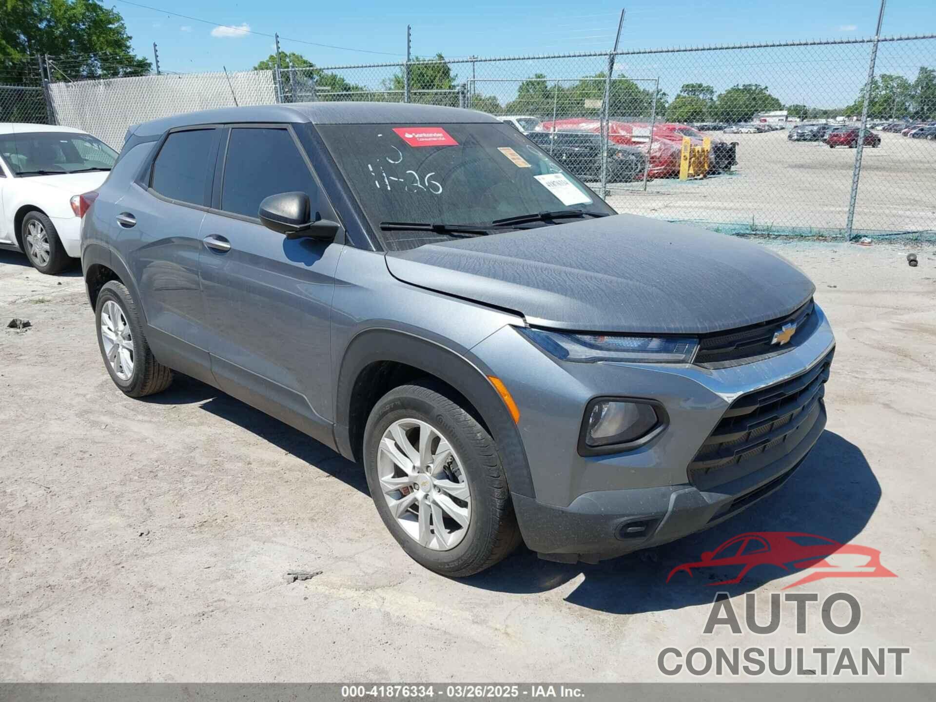 CHEVROLET TRAILBLAZER 2021 - KL79MMS2XMB025383