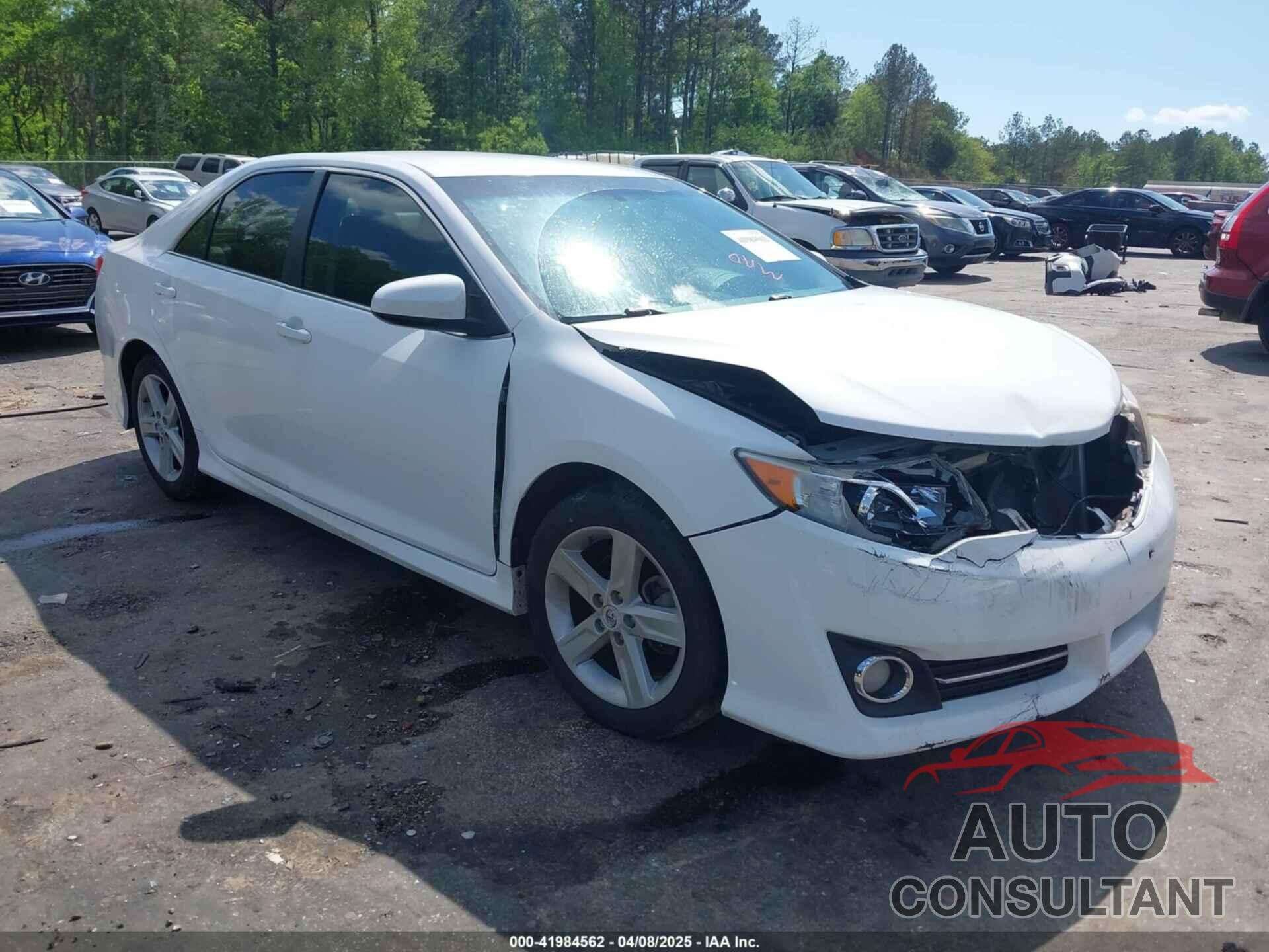 TOYOTA CAMRY 2012 - 4T1BF1FK7CU558104