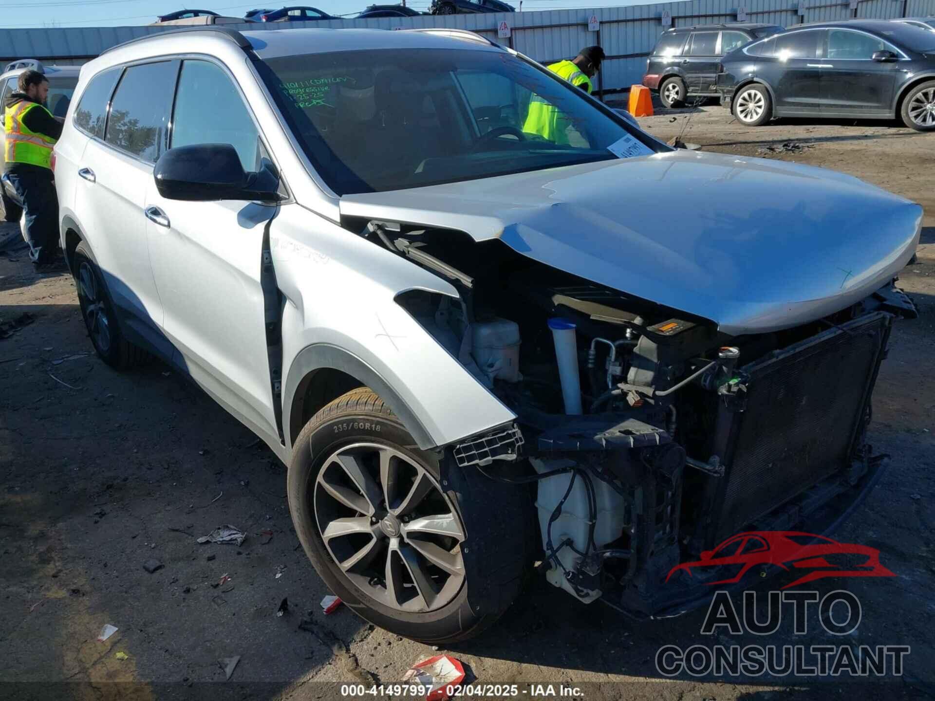HYUNDAI SANTA FE 2017 - KM8SM4HF6HU184518