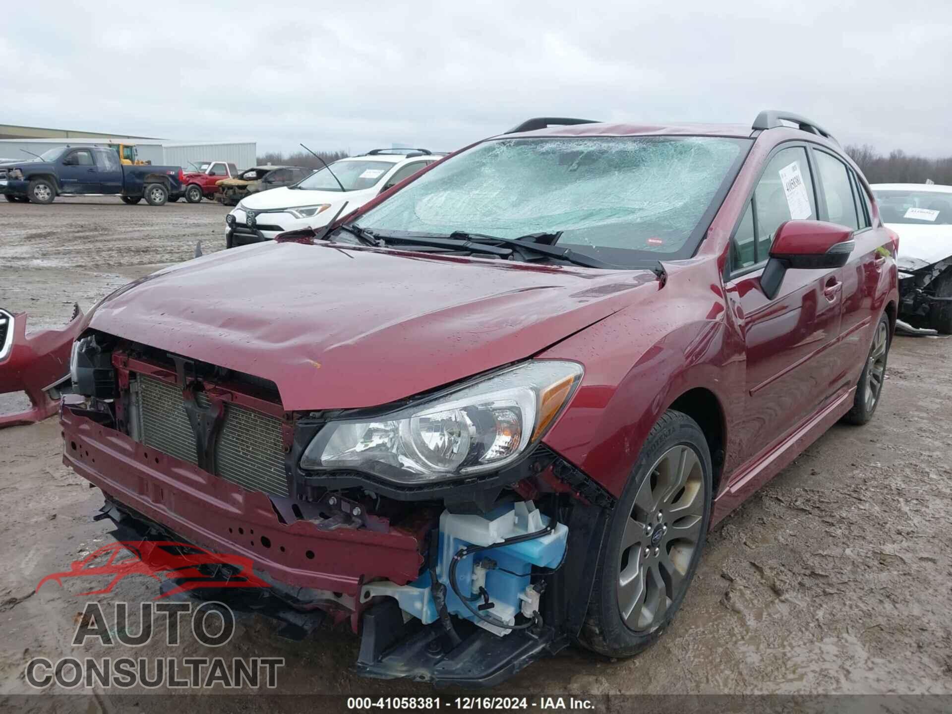 SUBARU IMPREZA 2016 - JF1GPAY68GH218357