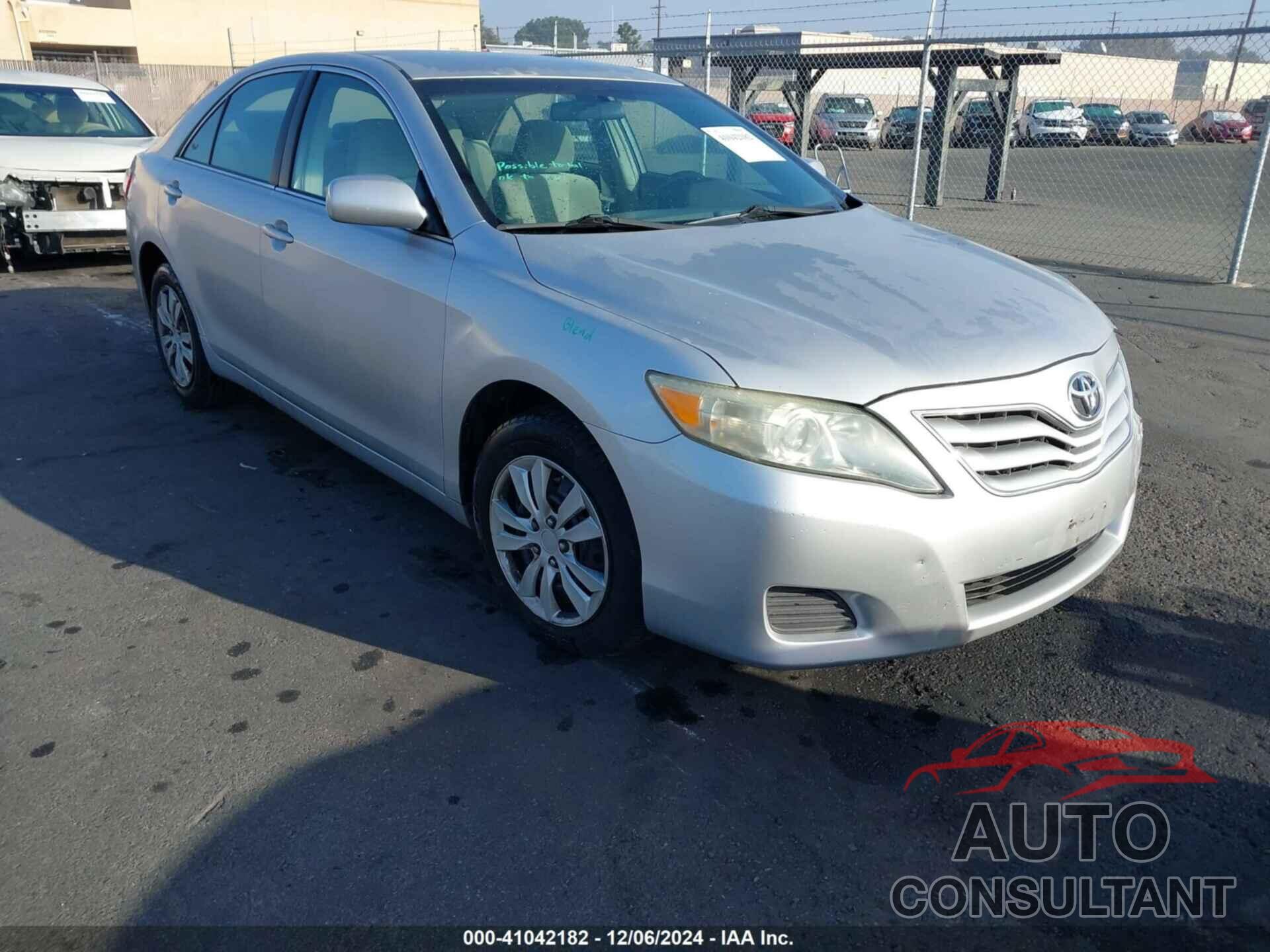 TOYOTA CAMRY 2011 - 4T1BF3EK6BU615114