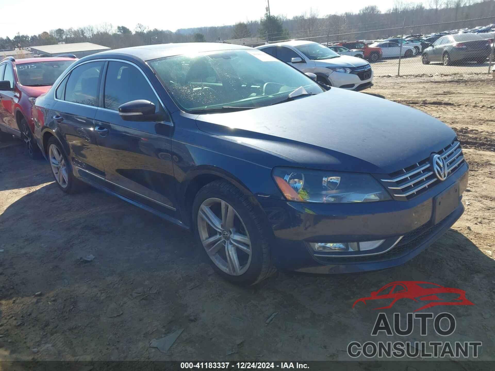 VOLKSWAGEN PASSAT 2013 - 1VWCN7A36DC006659