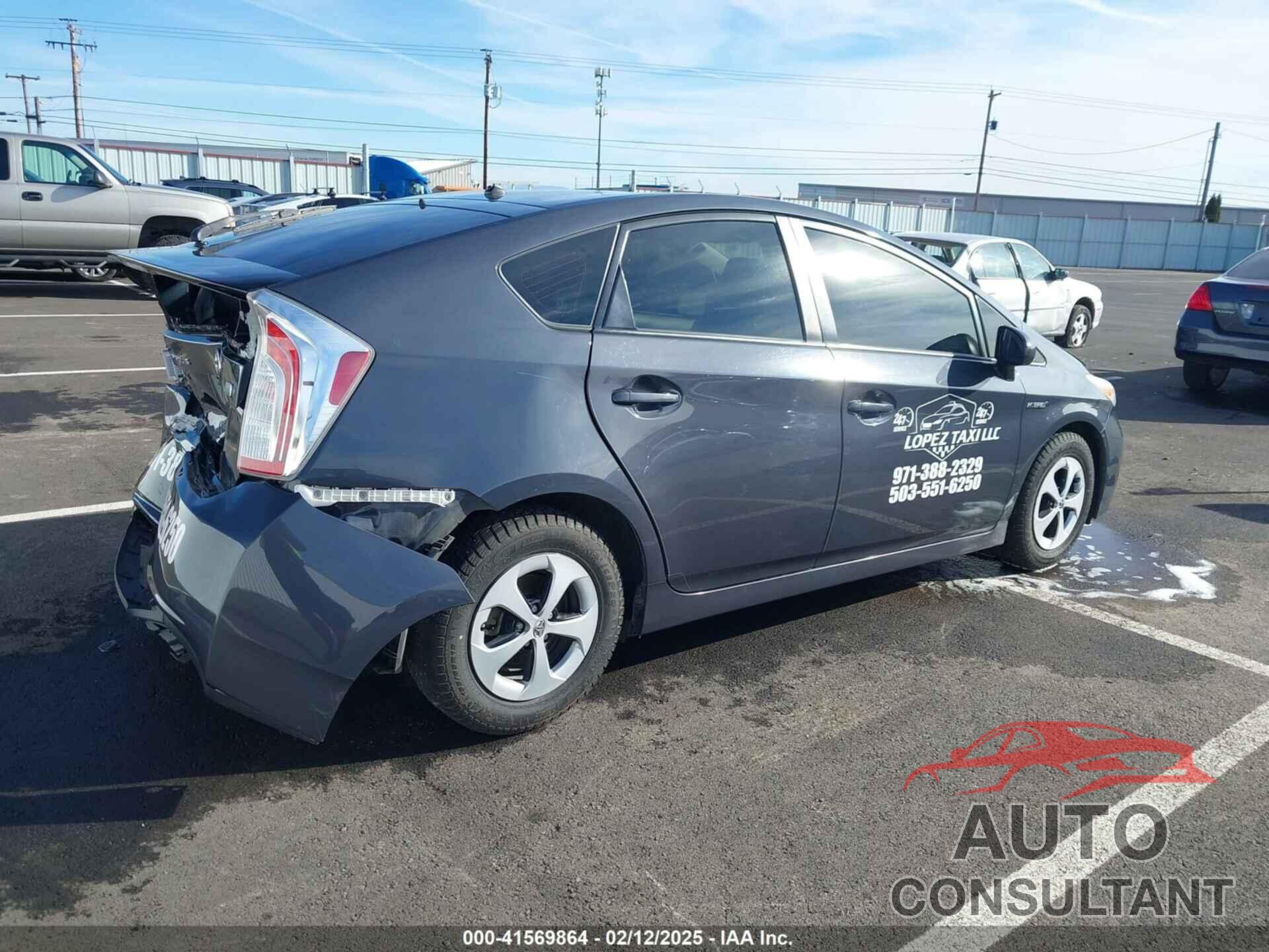 TOYOTA PRIUS 2014 - JTDKN3DU3E1743858