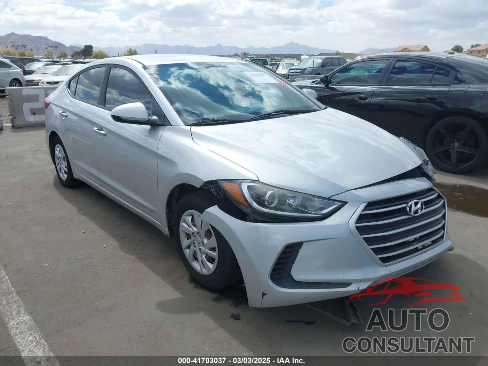 HYUNDAI ELANTRA 2018 - 5NPD74LF3JH392089