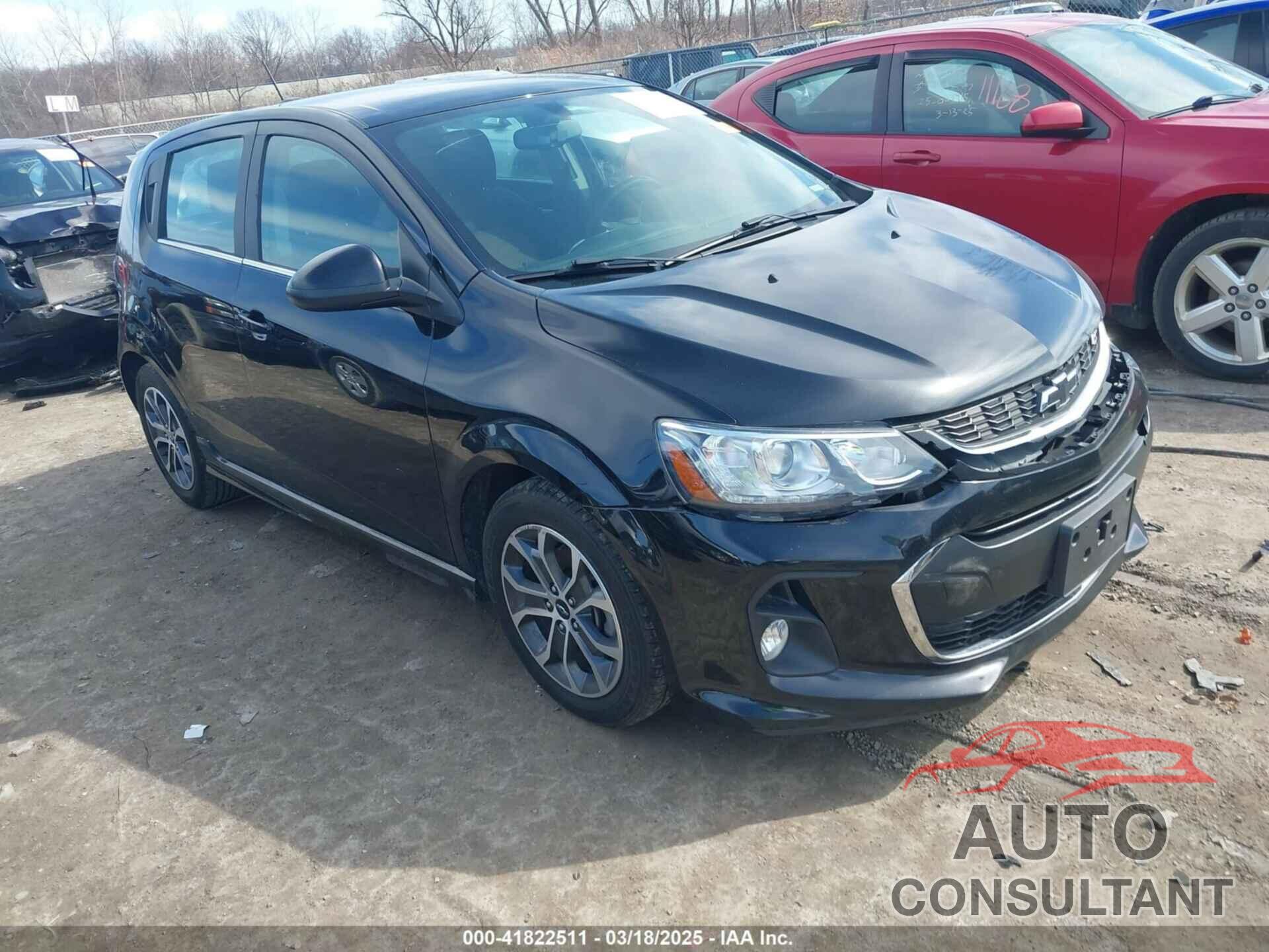 CHEVROLET SONIC 2019 - 1G1JD6SB7K4148712