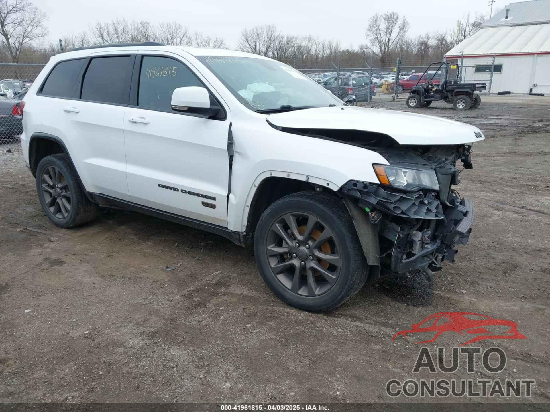 JEEP GRAND CHEROKEE 2016 - 1C4RJFBG5GC377529