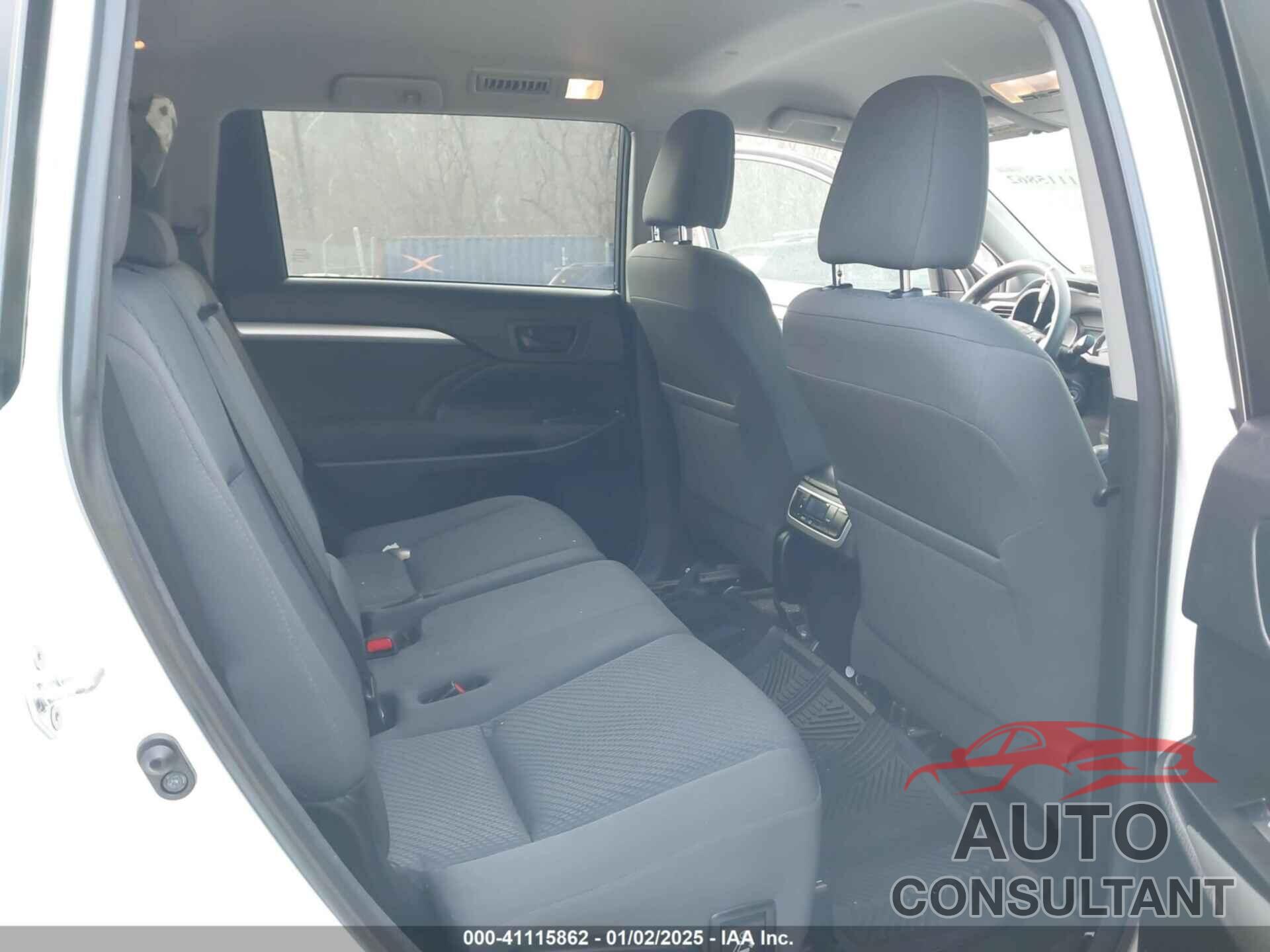 TOYOTA HIGHLANDER 2016 - 5TDZKRFH0GS154945