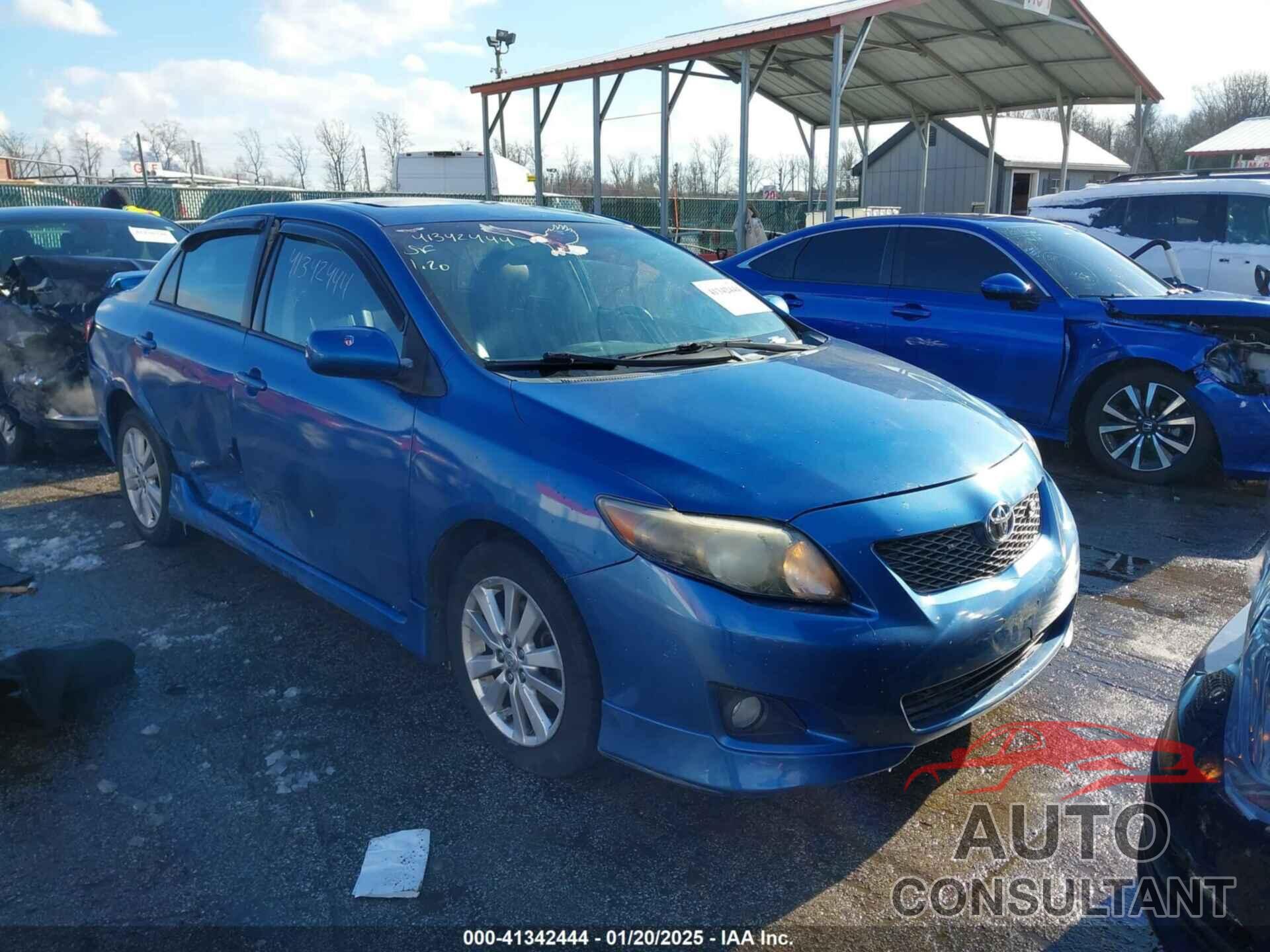 TOYOTA COROLLA 2010 - 2T1BU4EE4AC425009