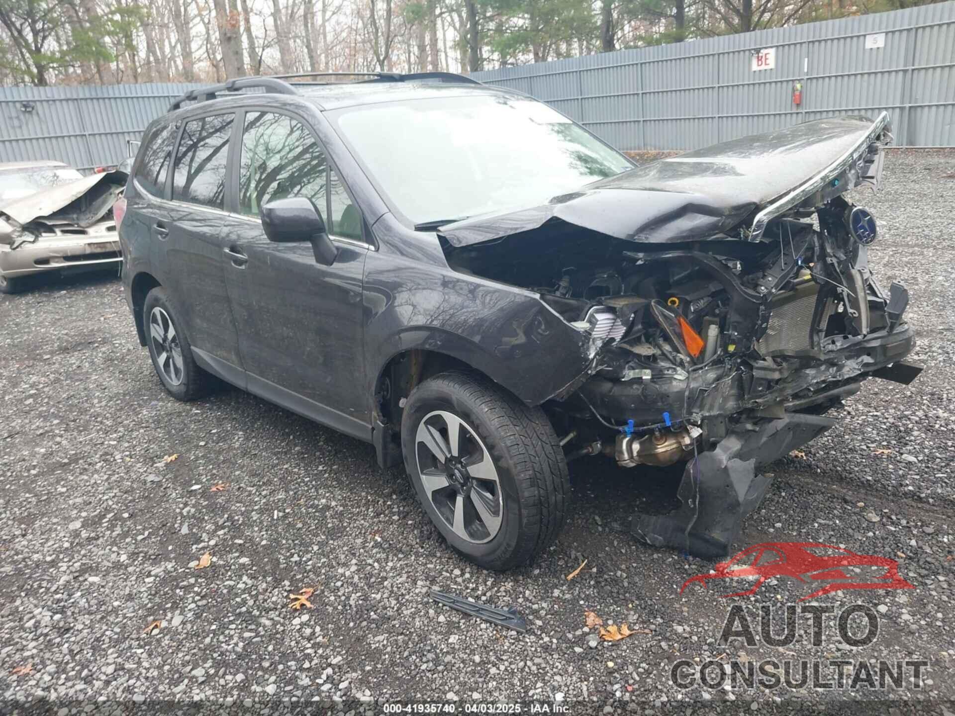 SUBARU FORESTER 2018 - JF2SJARC1JH491188