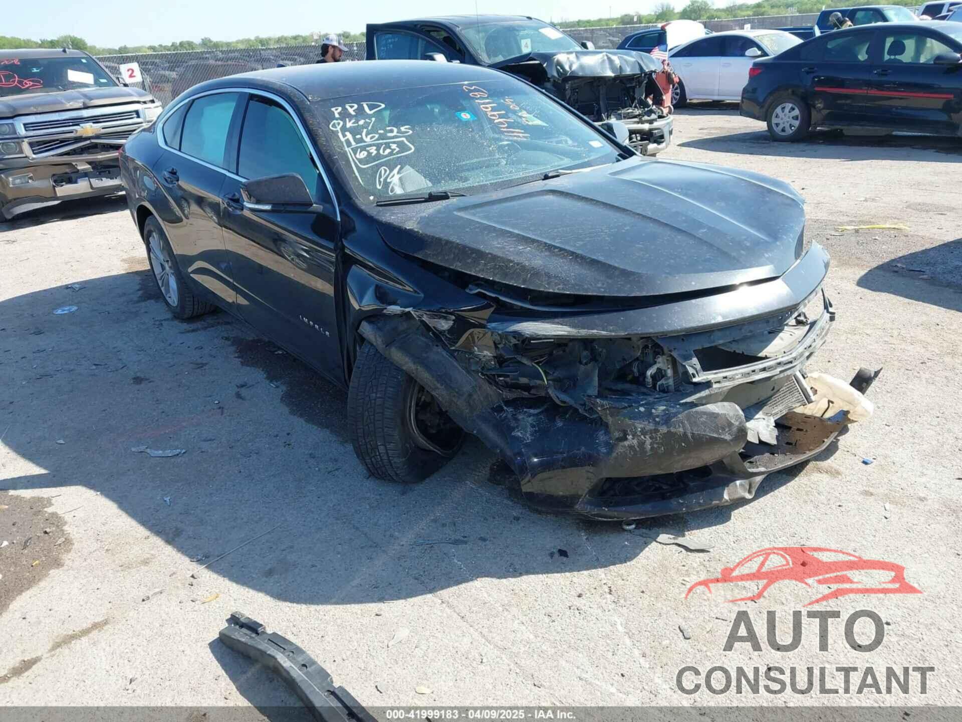 CHEVROLET IMPALA 2014 - 2G1125S3XE9296363