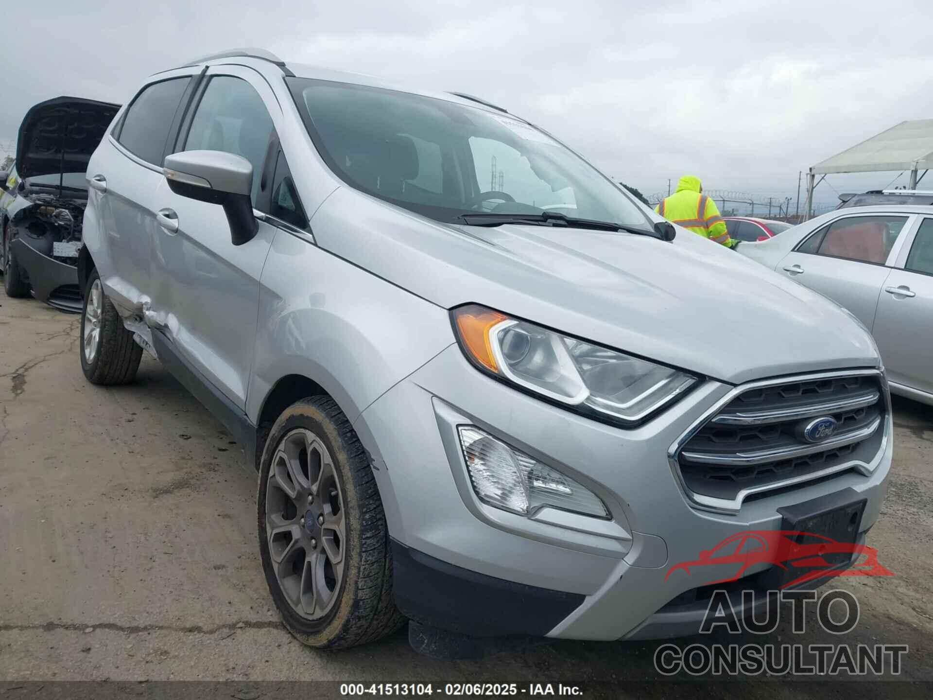 FORD ECOSPORT 2021 - MAJ3S2KE8MC453045