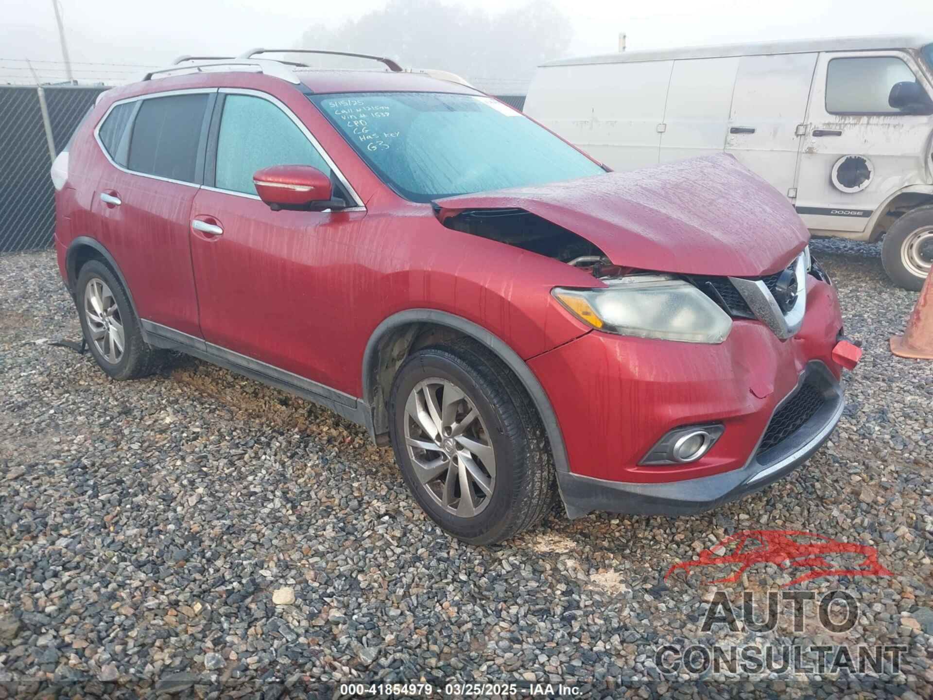 NISSAN ROGUE 2014 - 5N1AT2MT6EC851538