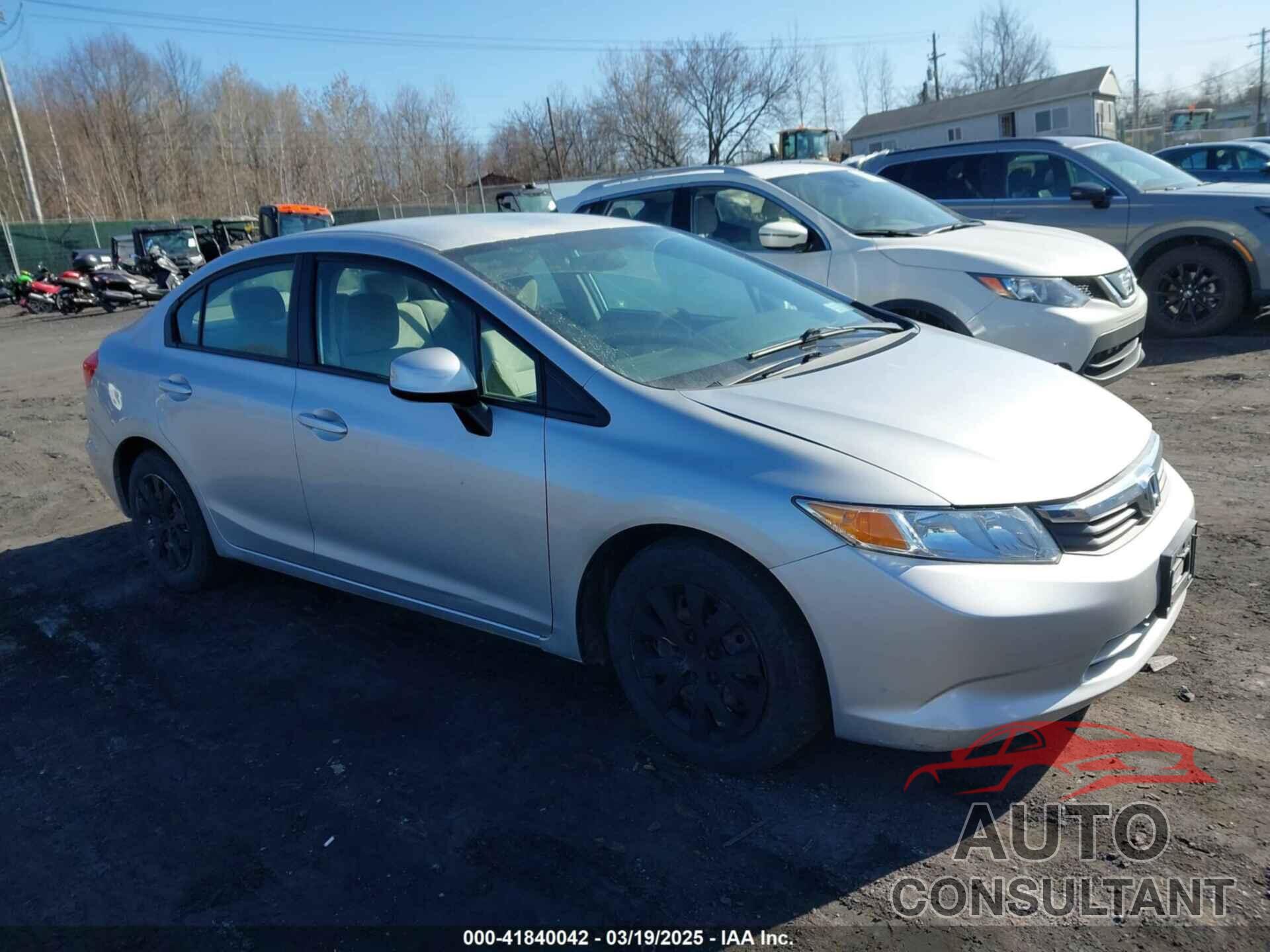 HONDA CIVIC 2012 - 2HGFB2F57CH324695
