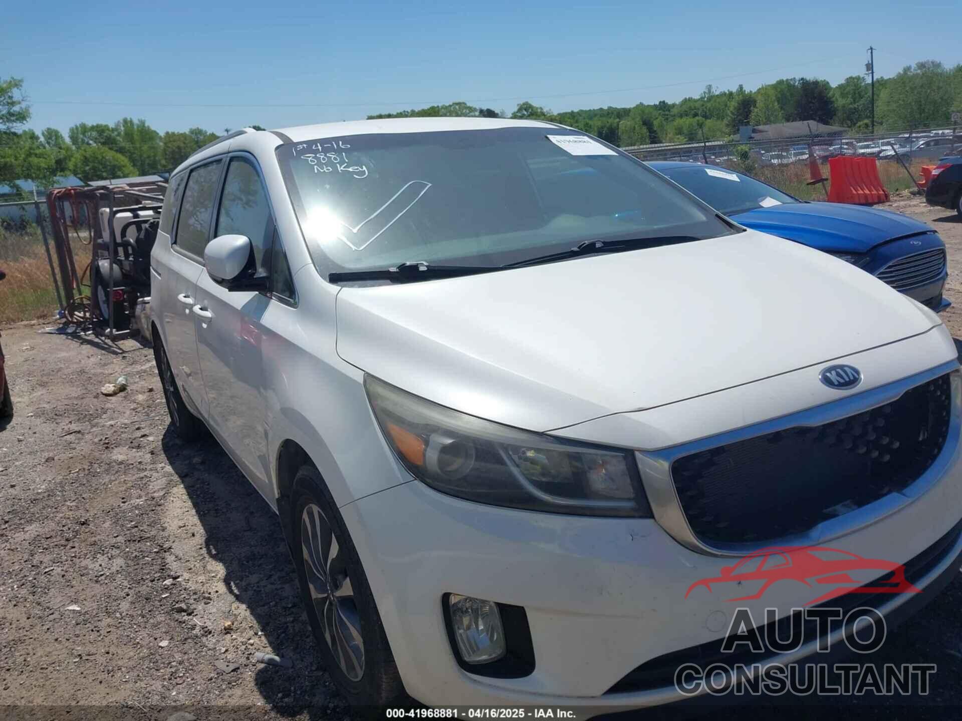KIA SEDONA 2015 - KNDMC5C14F6066311