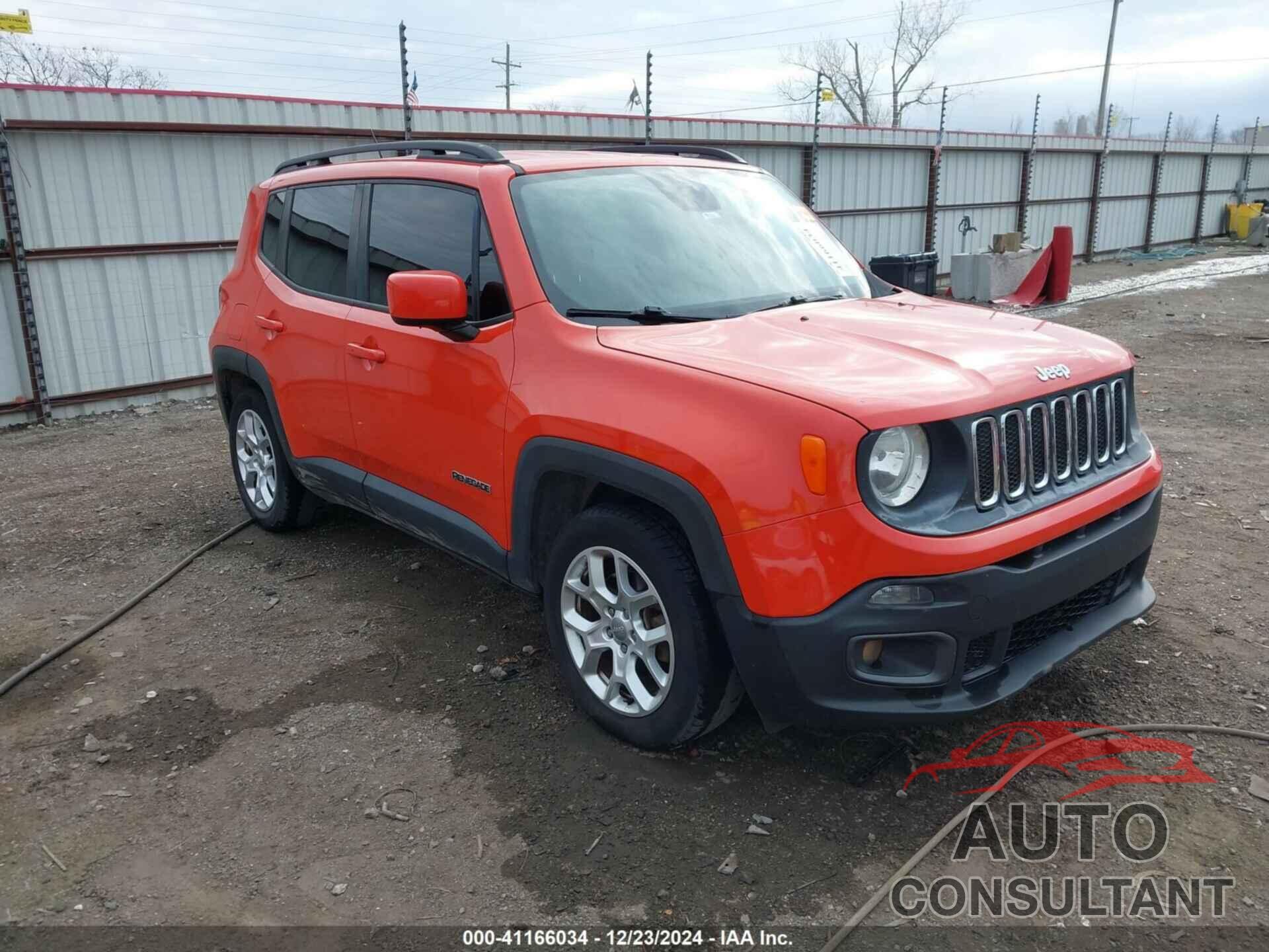 JEEP RENEGADE 2016 - ZACCJABT9GPE08153