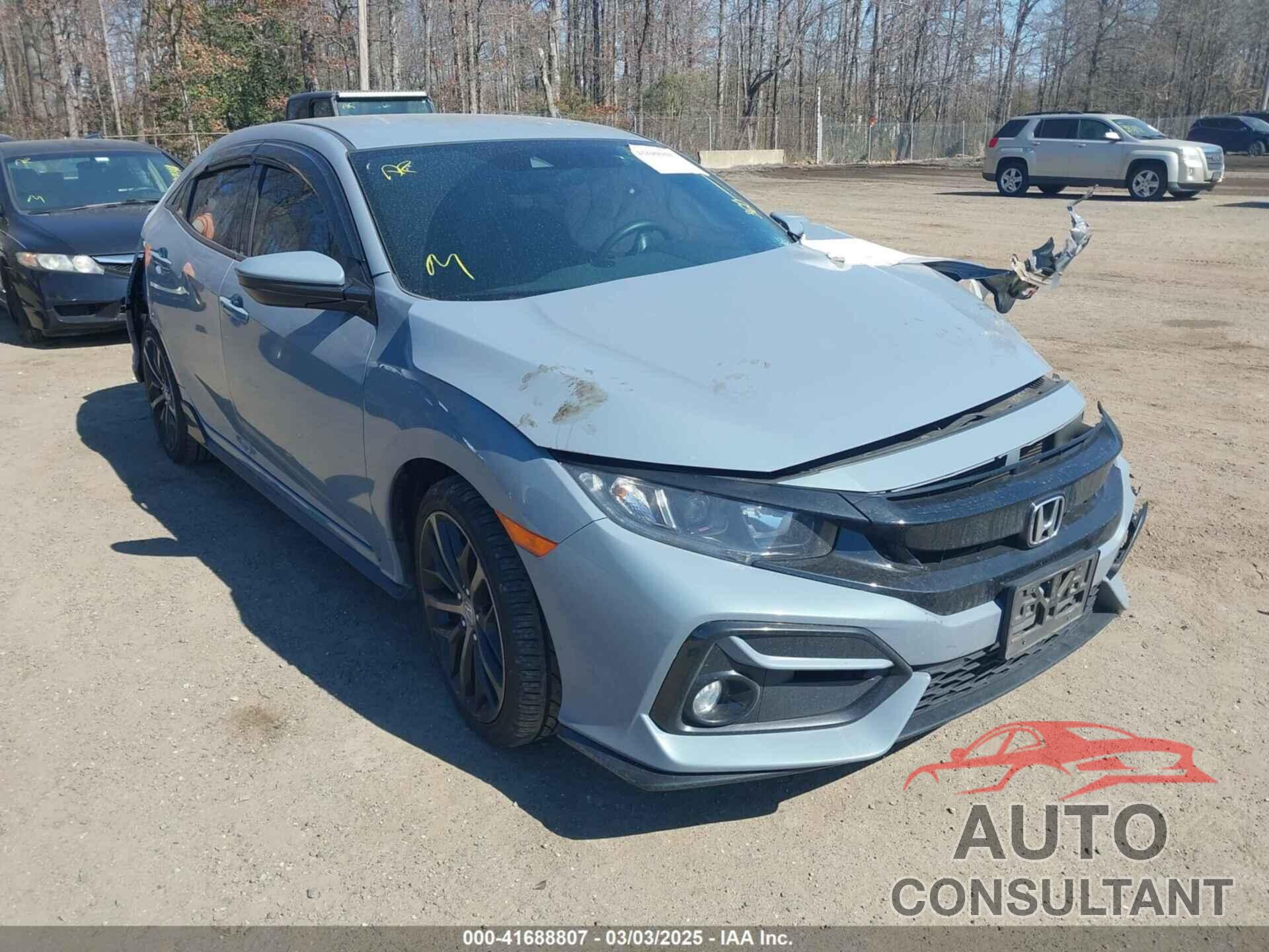 HONDA CIVIC 2021 - SHHFK7G45MU220875