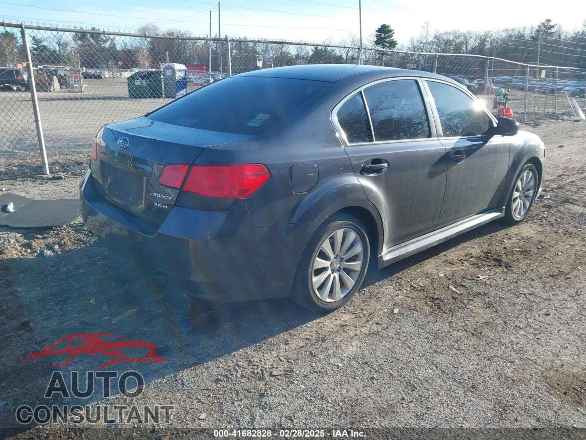 SUBARU LEGACY 2010 - 4S3BMDK6XA2231239