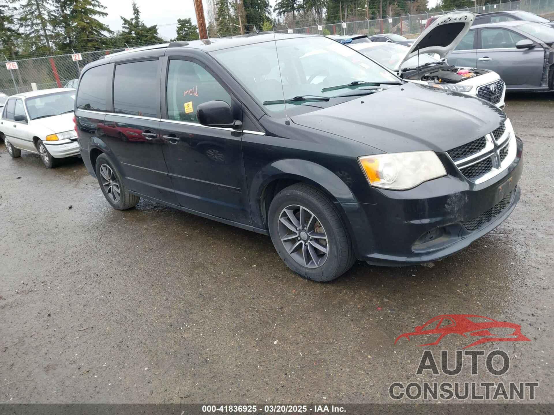 DODGE GRAND CARAVAN 2017 - 2C4RDGCG2HR558334
