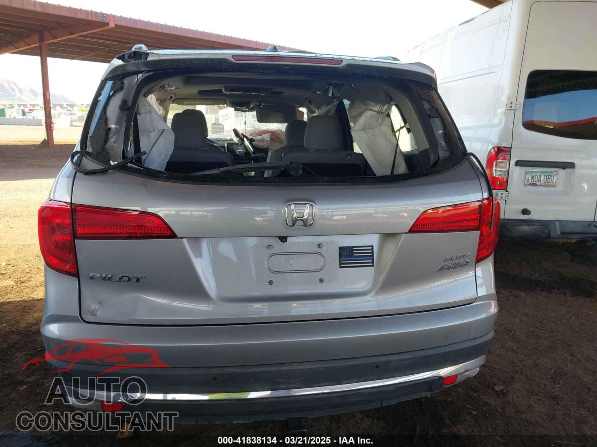 HONDA PILOT 2017 - 5FNYF6H0XHB055674