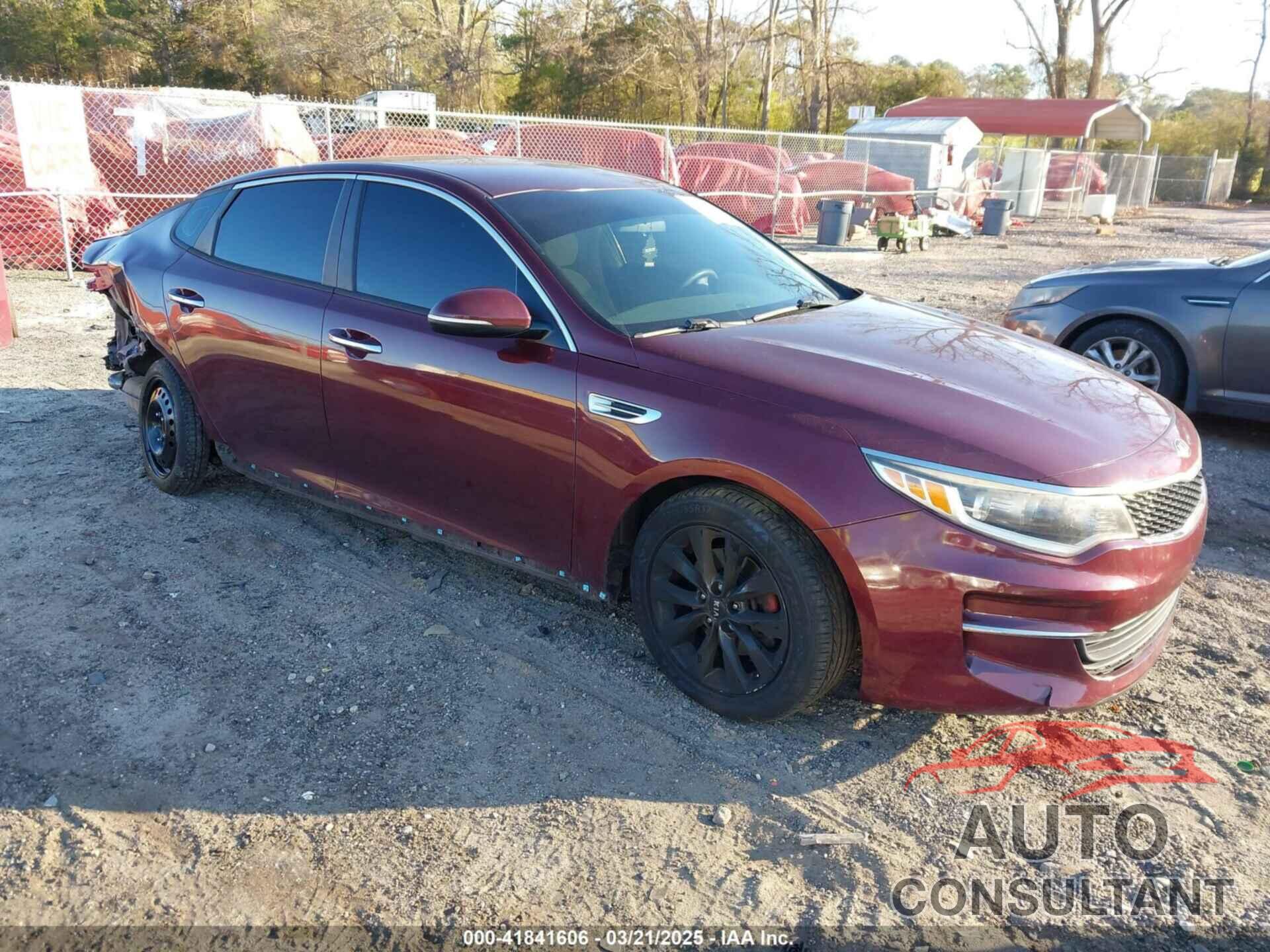KIA OPTIMA 2016 - 5XXGT4L3XGG001667