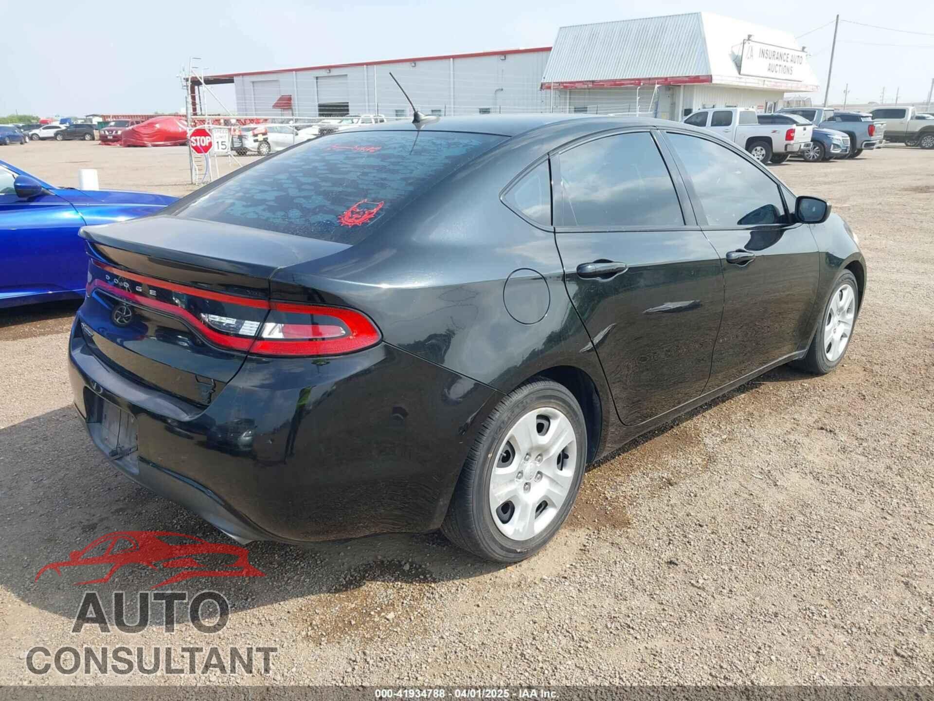 DODGE DART 2014 - 1C3CDFAAXED917771