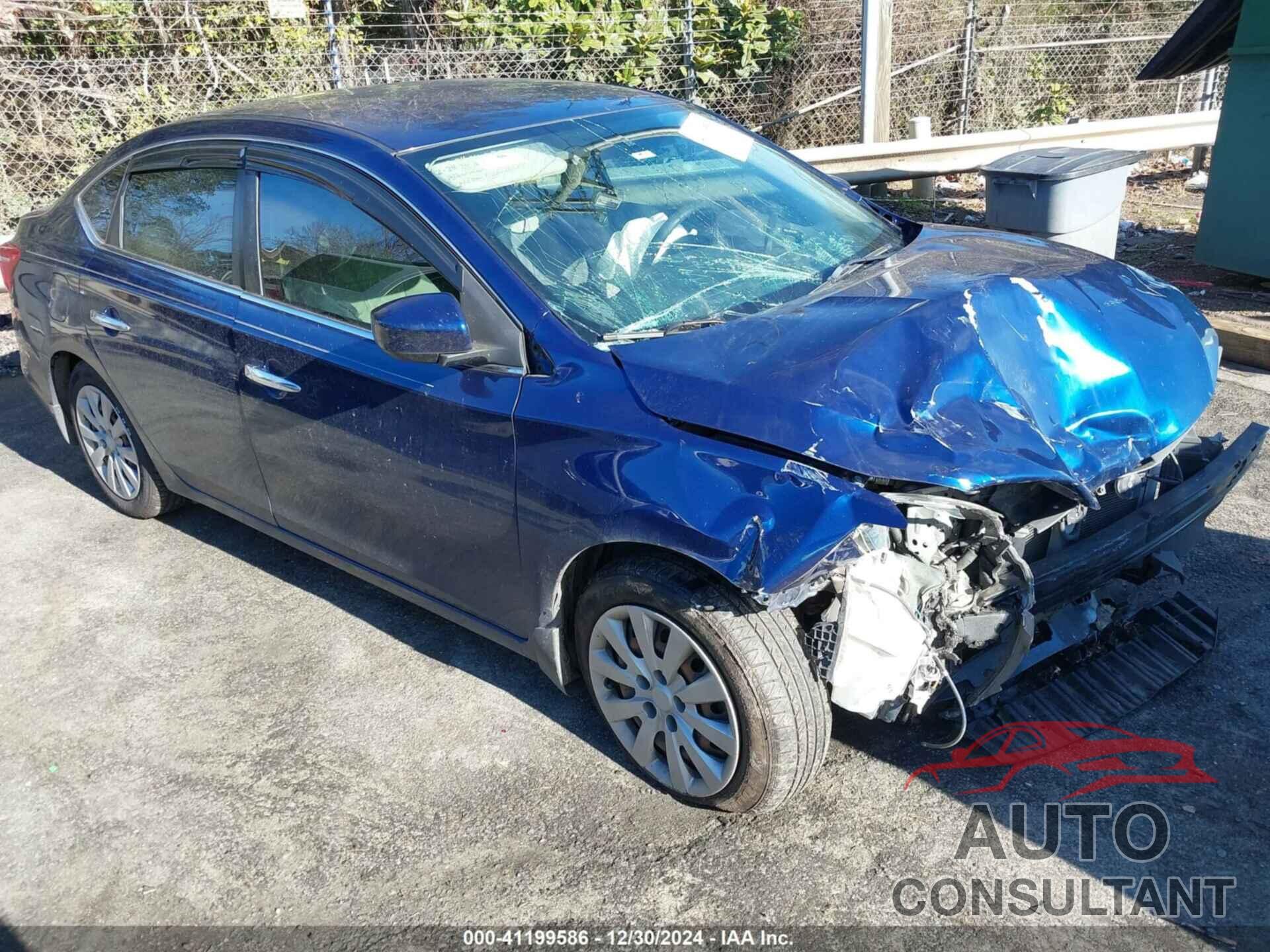 NISSAN SENTRA 2017 - 3N1AB7APXHY308641