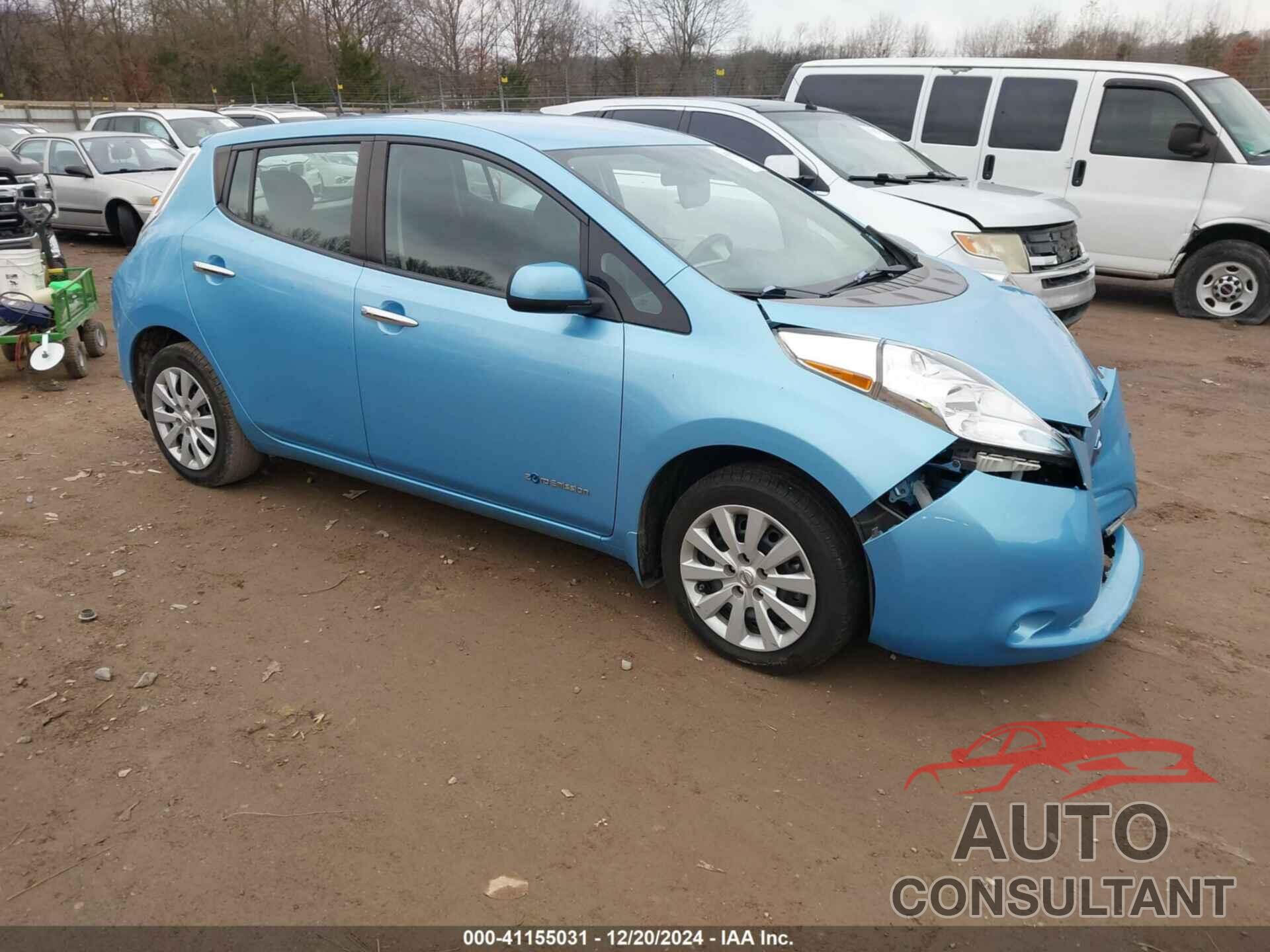 NISSAN LEAF 2015 - 1N4AZ0CP7FC331593