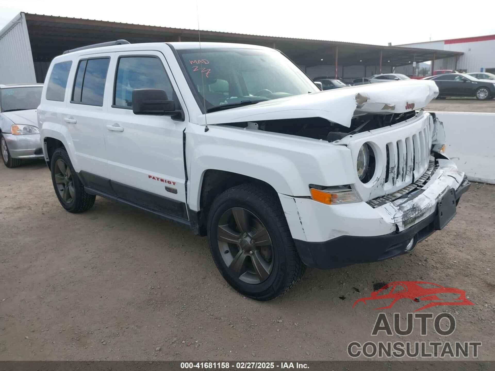 JEEP PATRIOT 2016 - 1C4NJPBB7GD789096