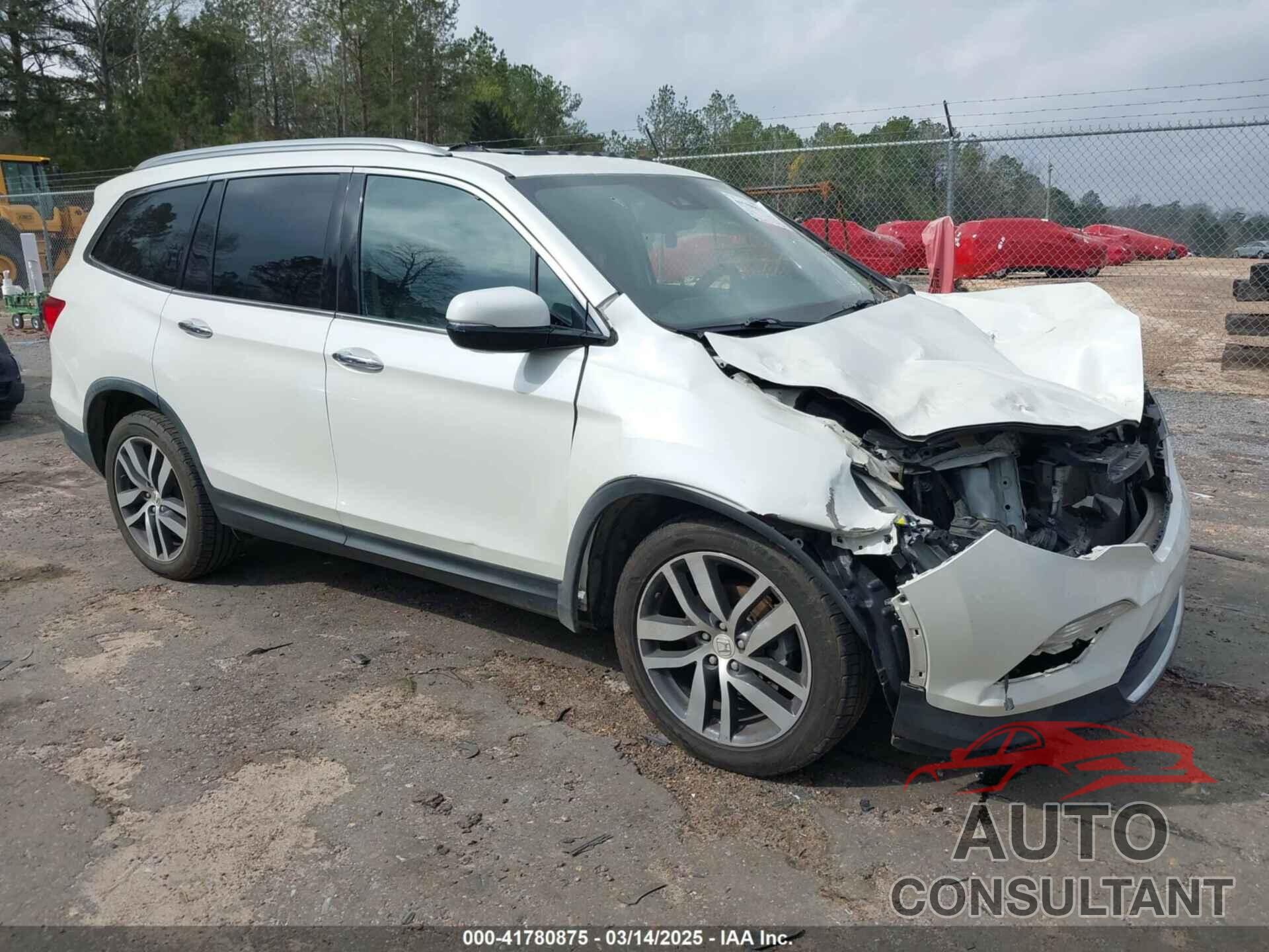 HONDA PILOT 2017 - 5FNYF6H04HB042192