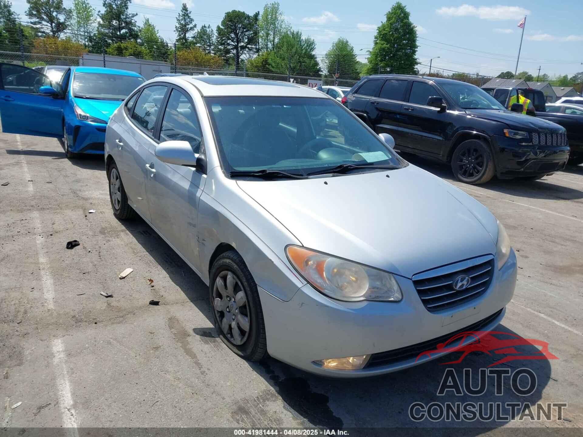 HYUNDAI ELANTRA 2009 - KMHDU46DX9U655307