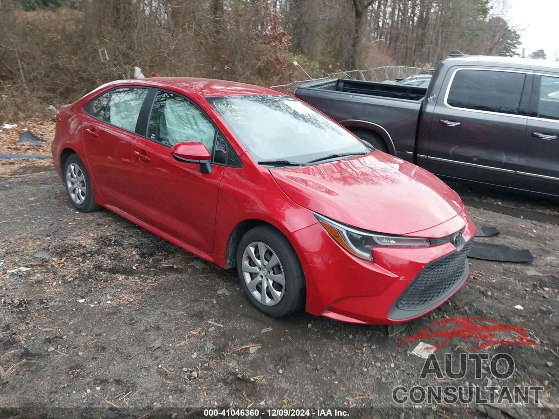 TOYOTA COROLLA 2020 - JTDEPRAE8LJ089380