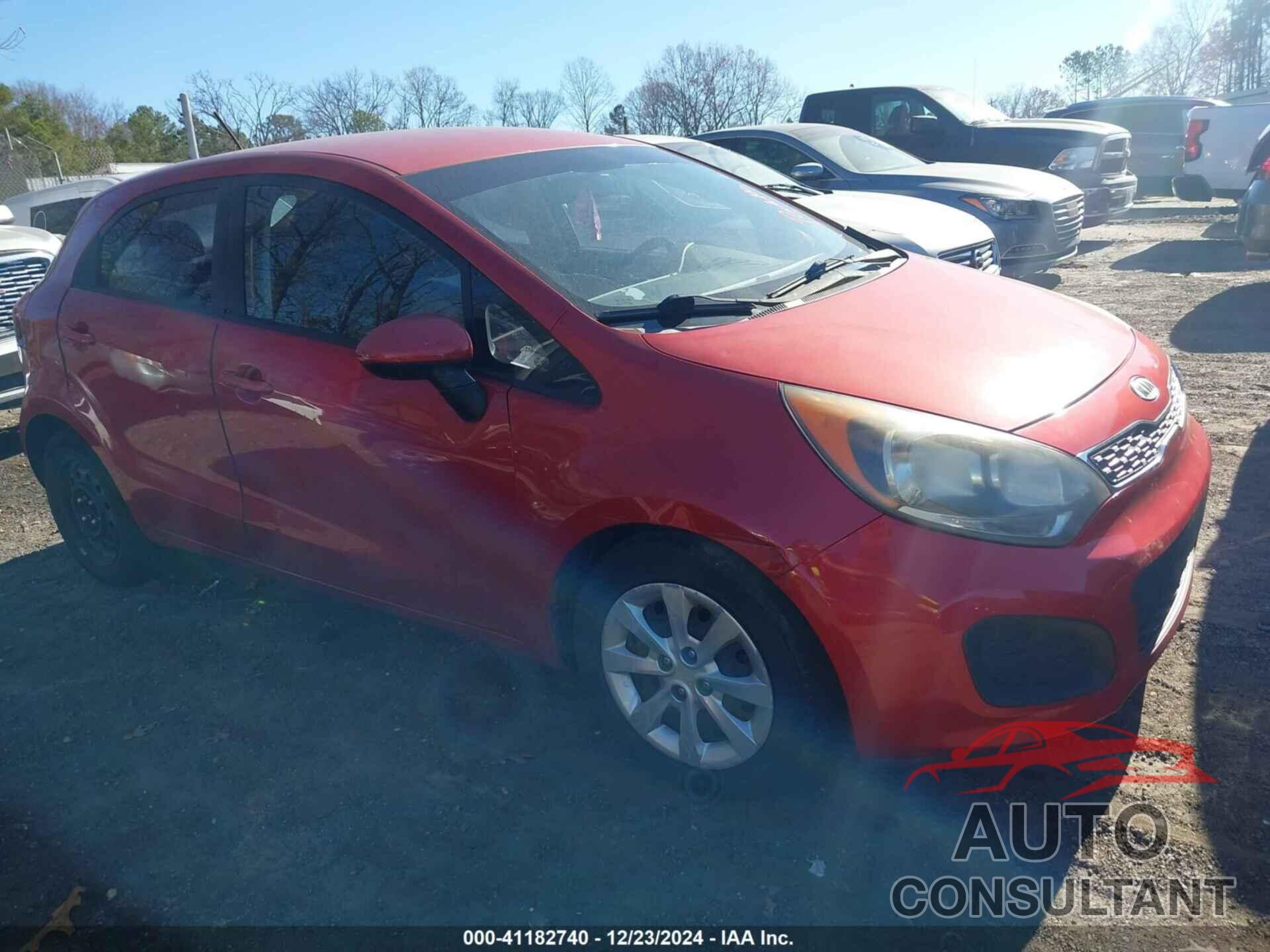 KIA RIO5 2012 - KNADN5A32C6004557