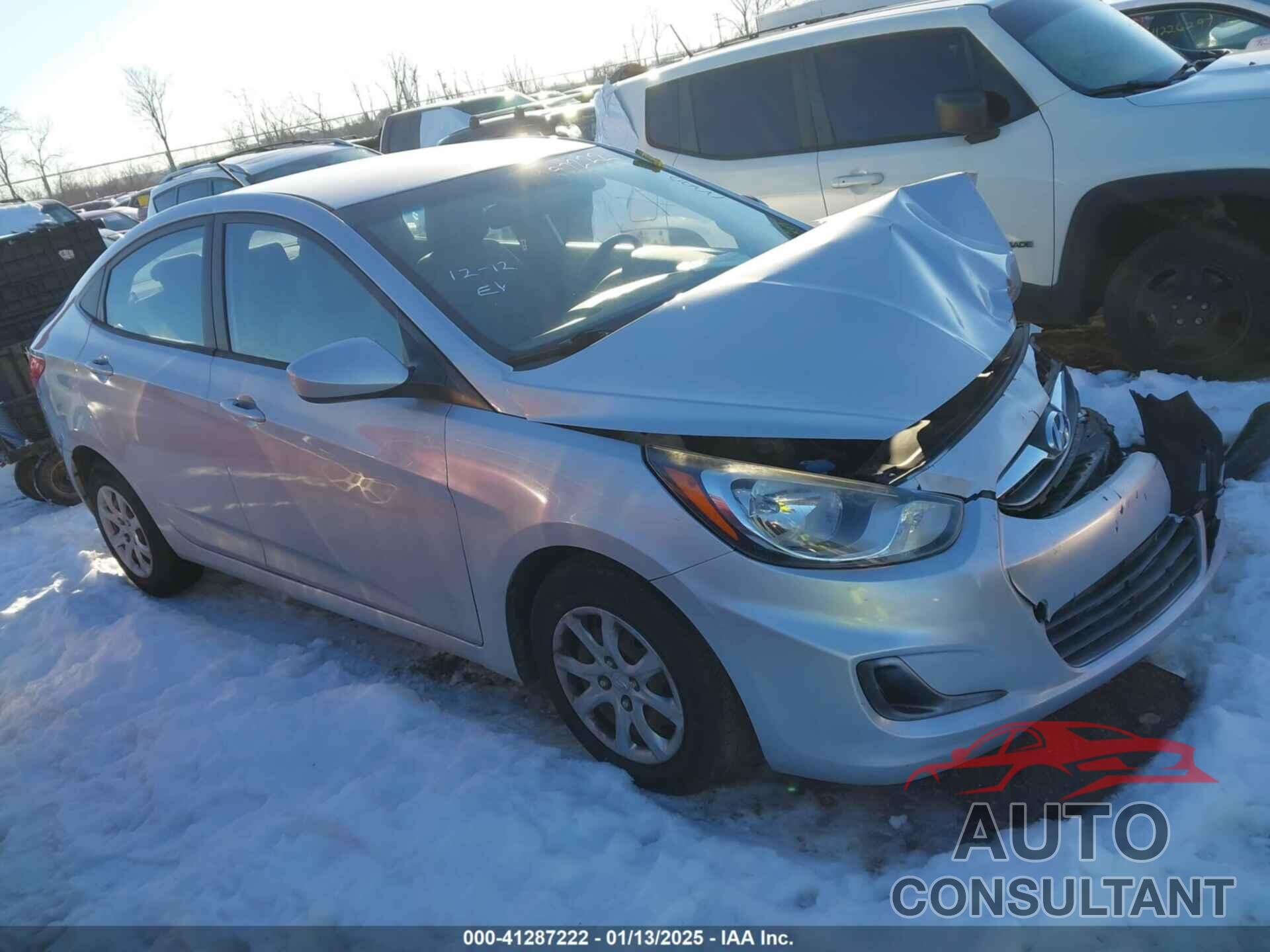 HYUNDAI ACCENT 2013 - KMHCT4AE0DU407283