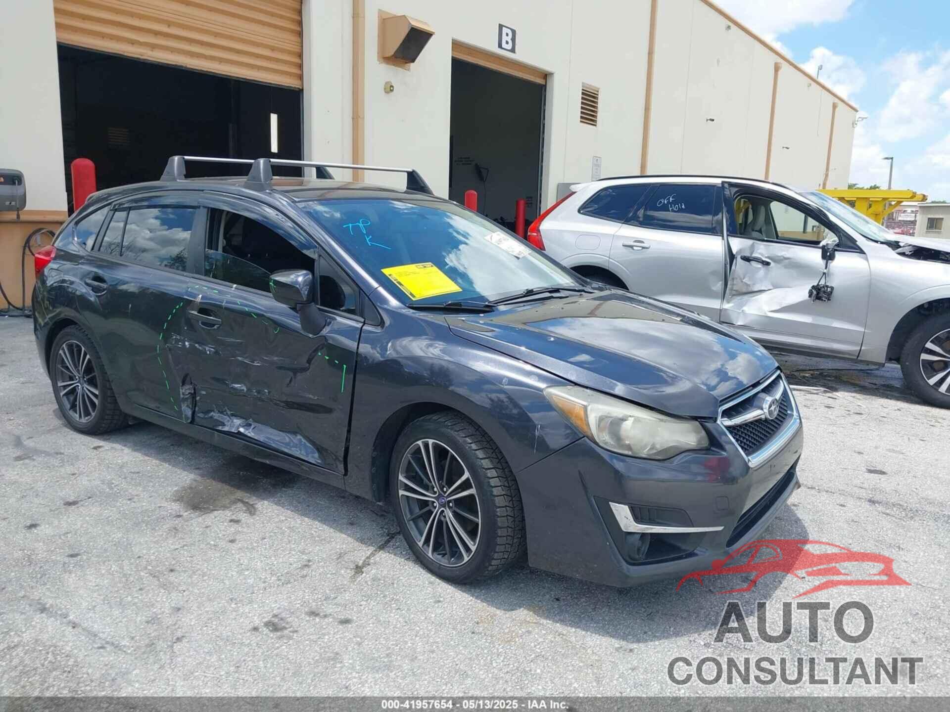 SUBARU IMPREZA 2015 - JF1GPAC67F8220963
