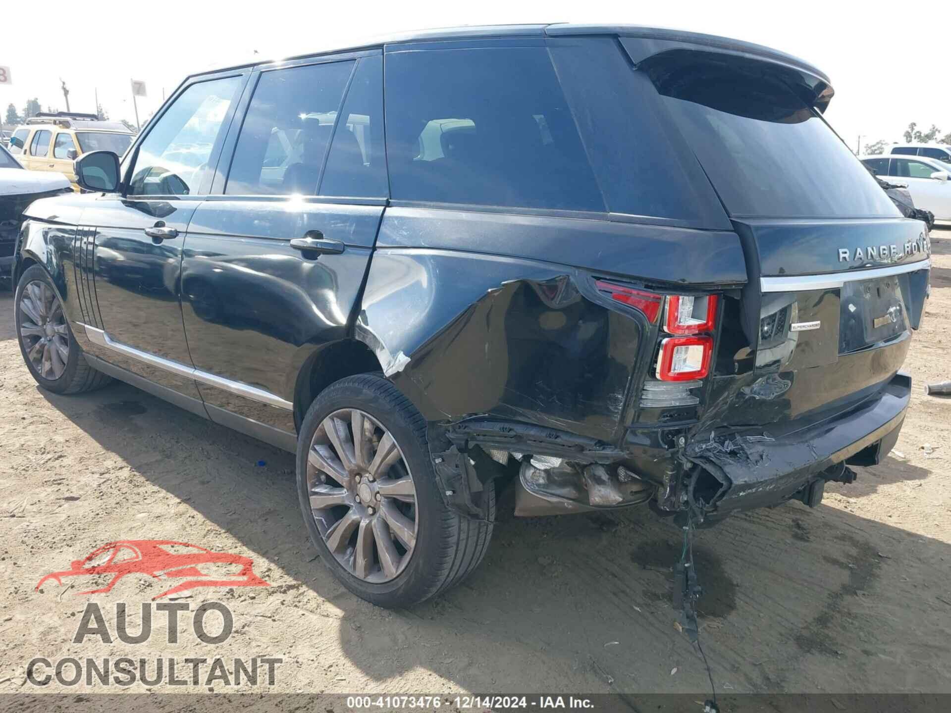 LAND ROVER RANGE ROVER 2017 - SALGS2FE7HA367791