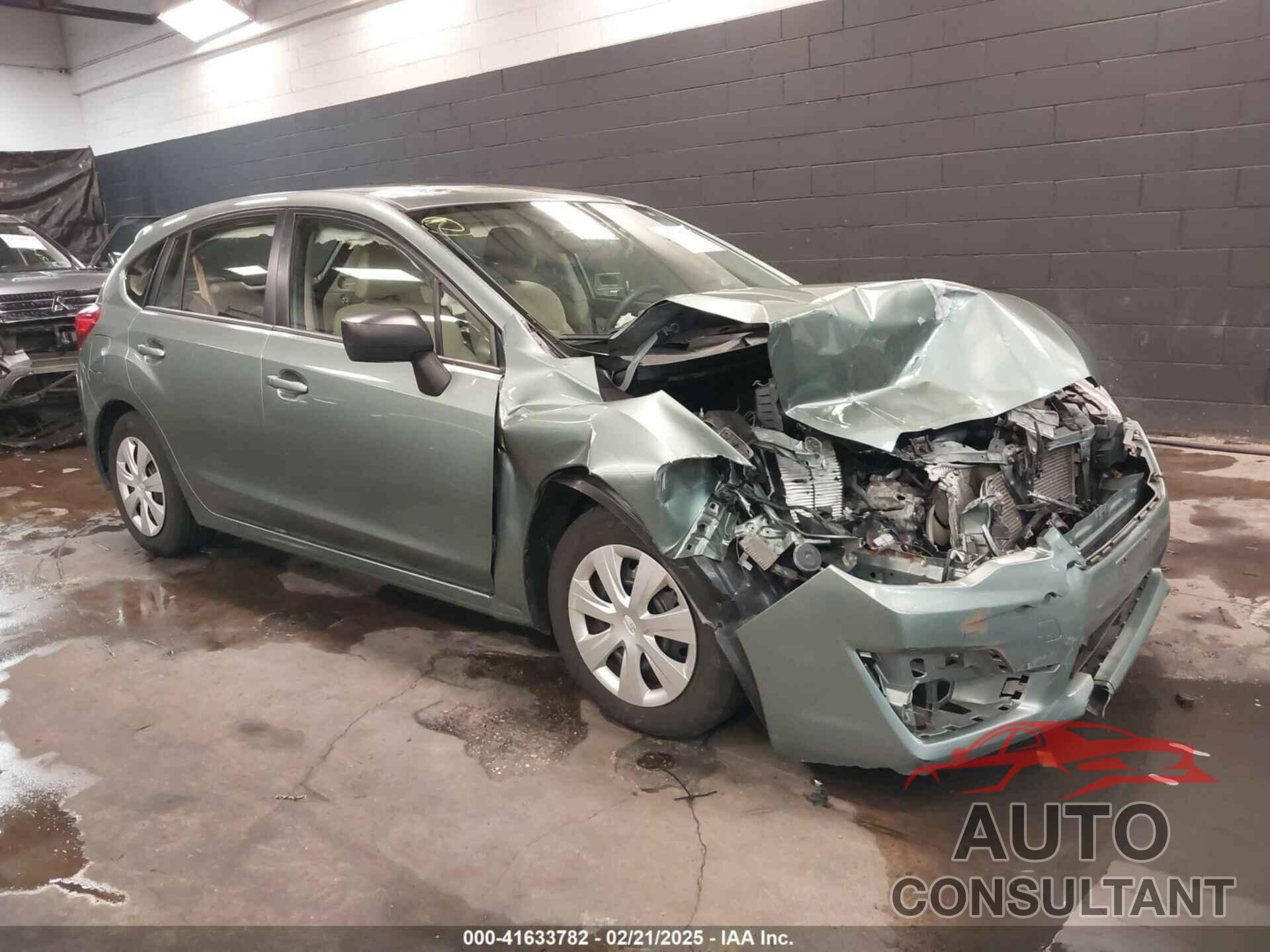 SUBARU IMPREZA 2016 - JF1GPAA62GH324782