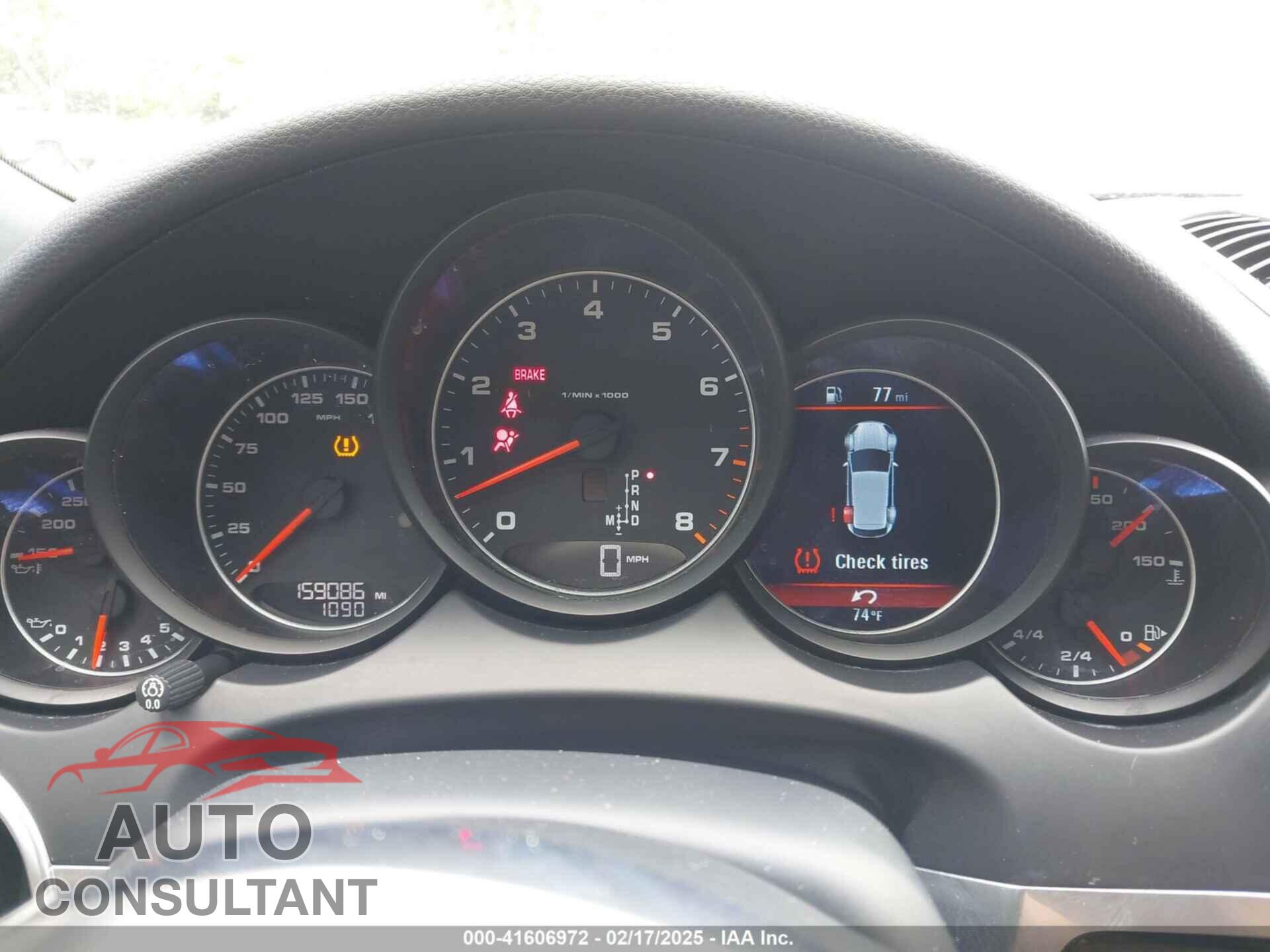 PORSCHE CAYENNE 2016 - WP1AA2A21GLA00402