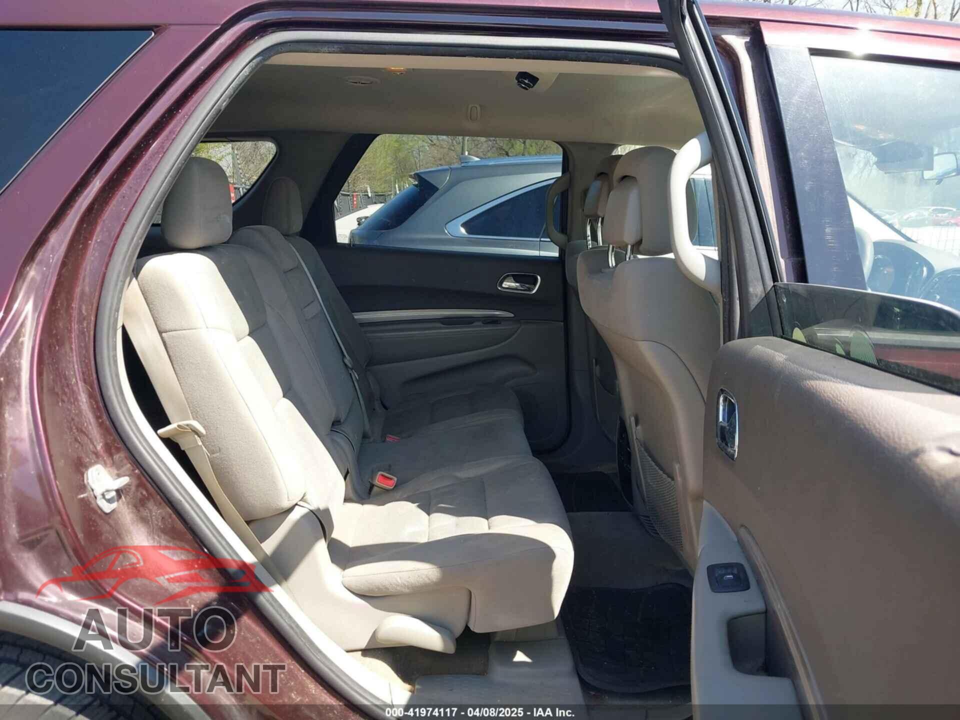 DODGE DURANGO 2012 - 1C4RDJAG5CC301640